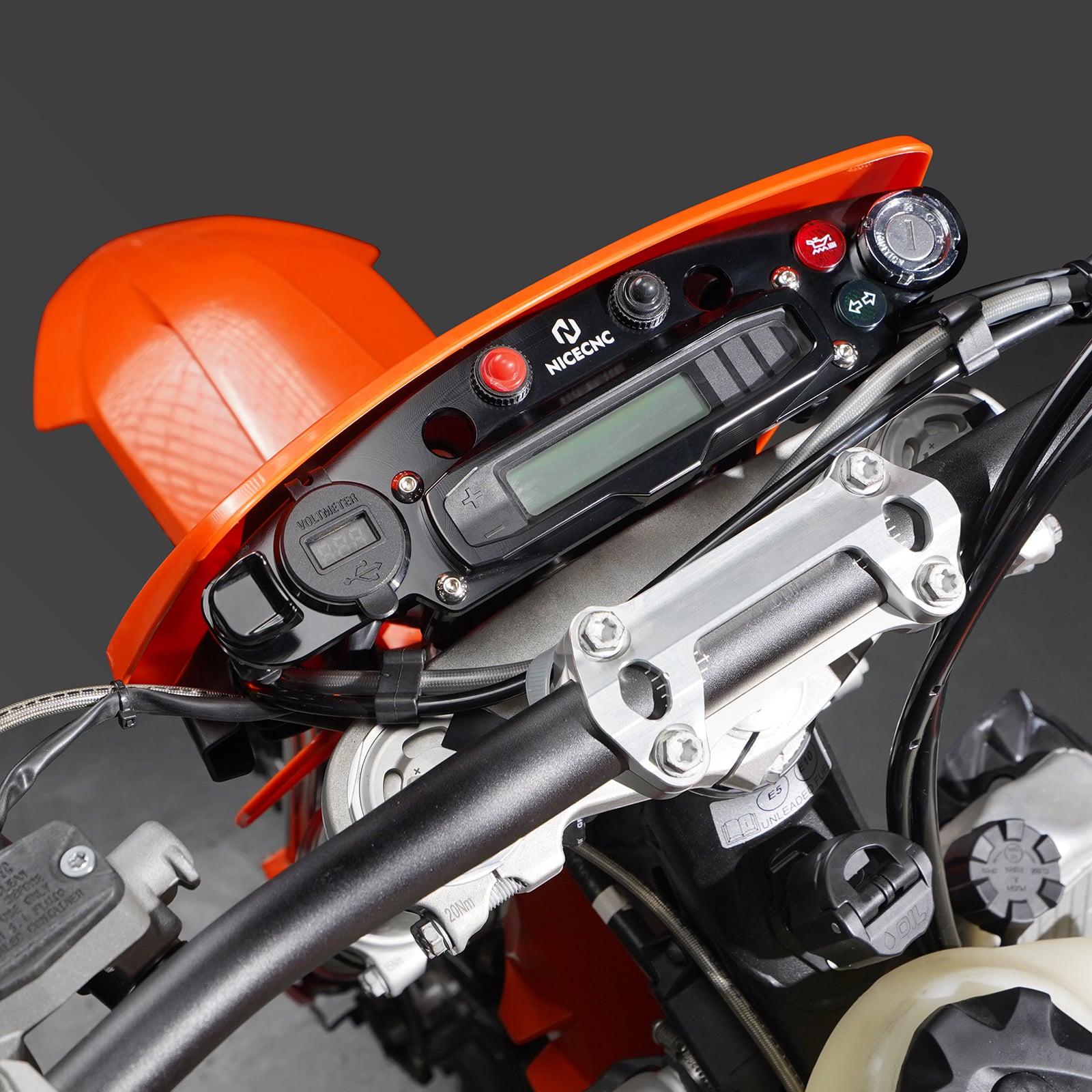 Verlegung der Zündvorrichtung Dash für KTM 350 450 500 EXC-F 2024