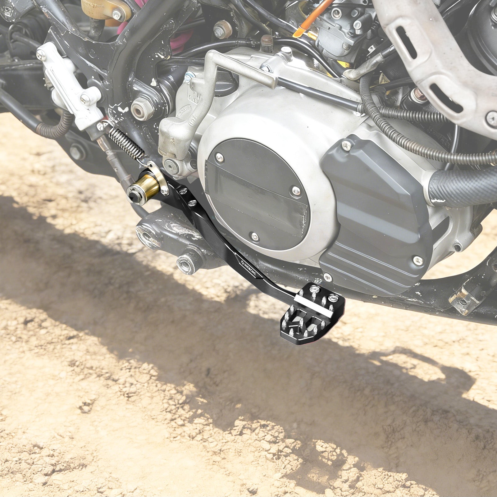 Justerbar bakre fotbromsspak för Yamaha Banshee 350
