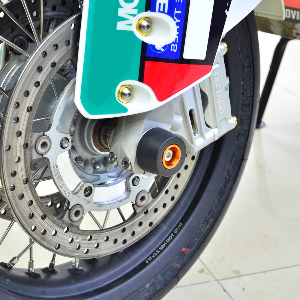 Vorderachse Sliders Crash Pads Schutz für KTM 690 Husky 701