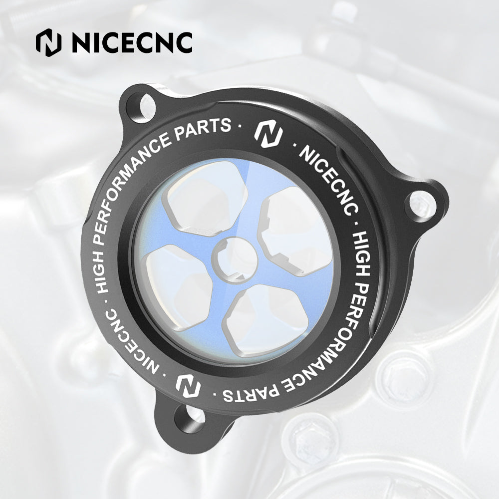 ATV Transparente Ölfilterabdeckung für Yamaha Raptor 700 700R 2006-2026