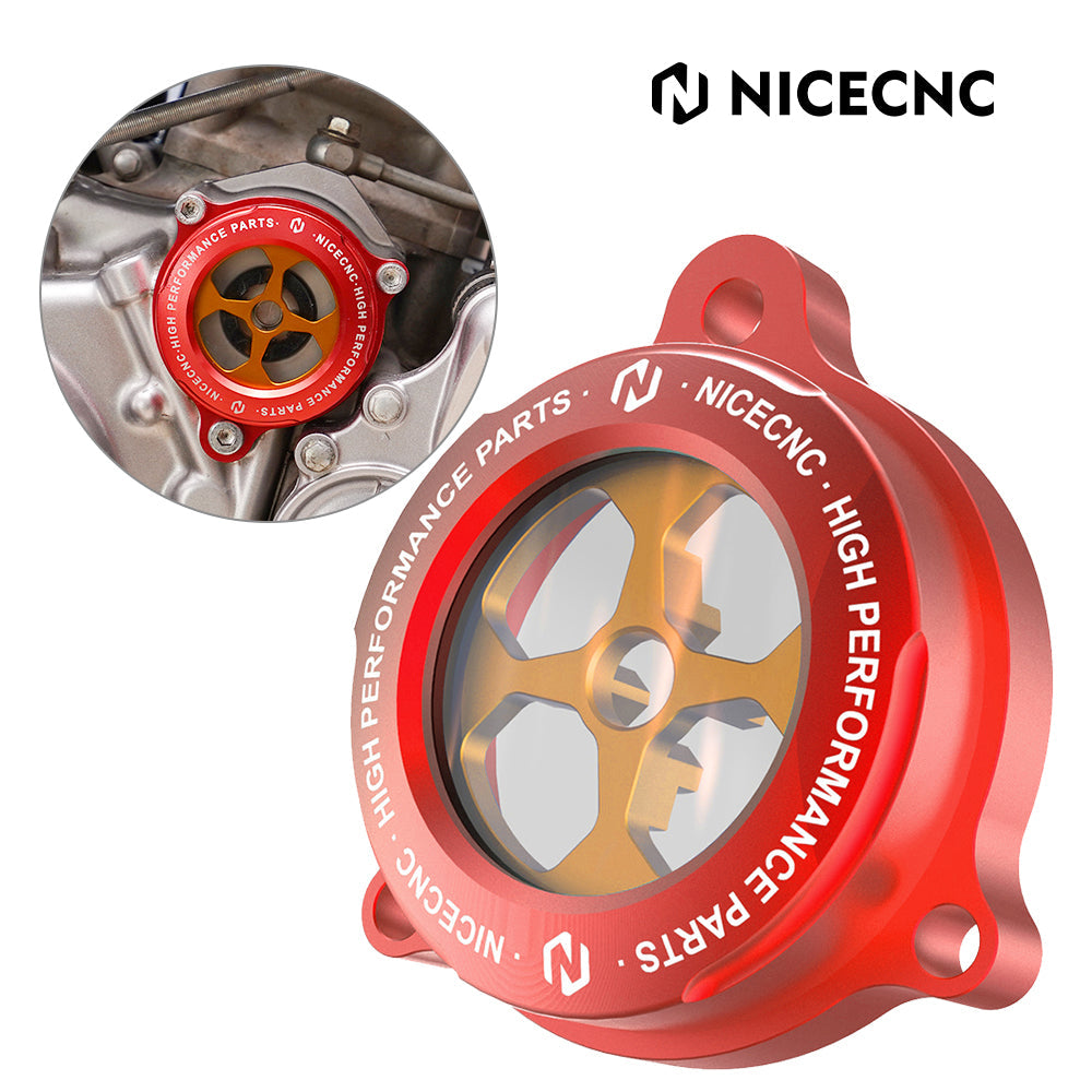 ATV Transparente Ölfilterabdeckung für Yamaha Raptor 700 700R 2006-2026