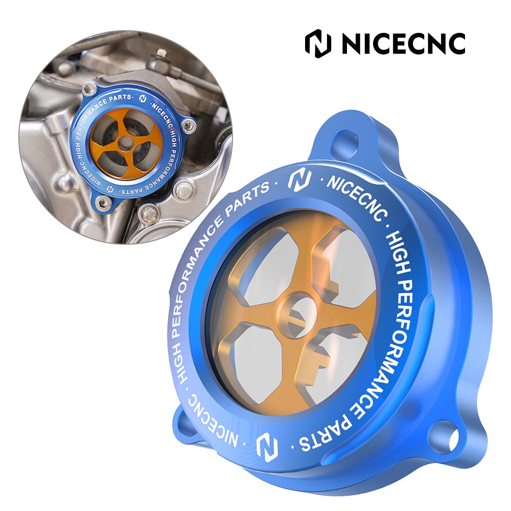 ATV Transparente Ölfilterabdeckung für Yamaha Raptor 700 700R 2006-2026