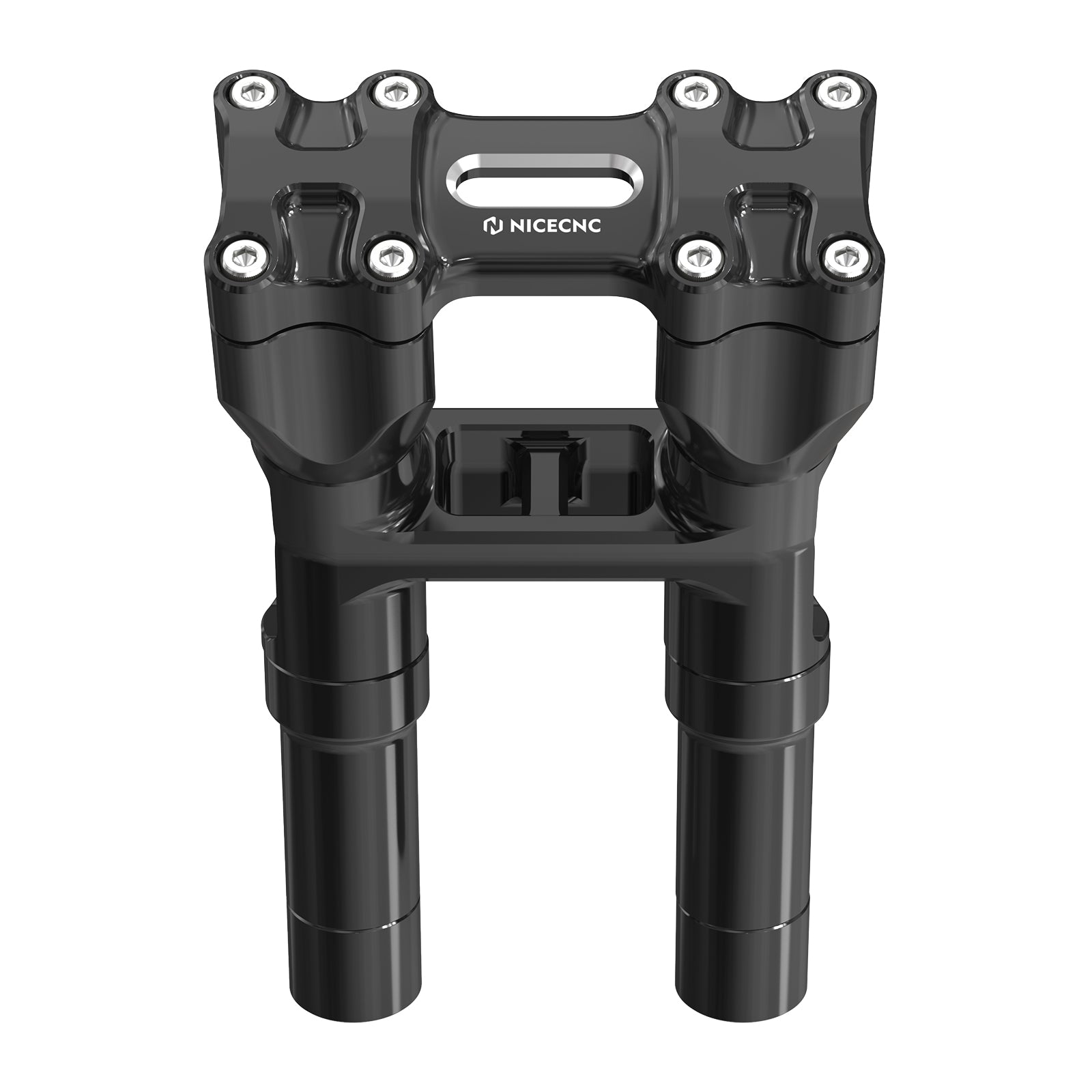 Lenkererhöhungen + Tachoverlegungs-Kit für Harley Road Glide 2015-2023