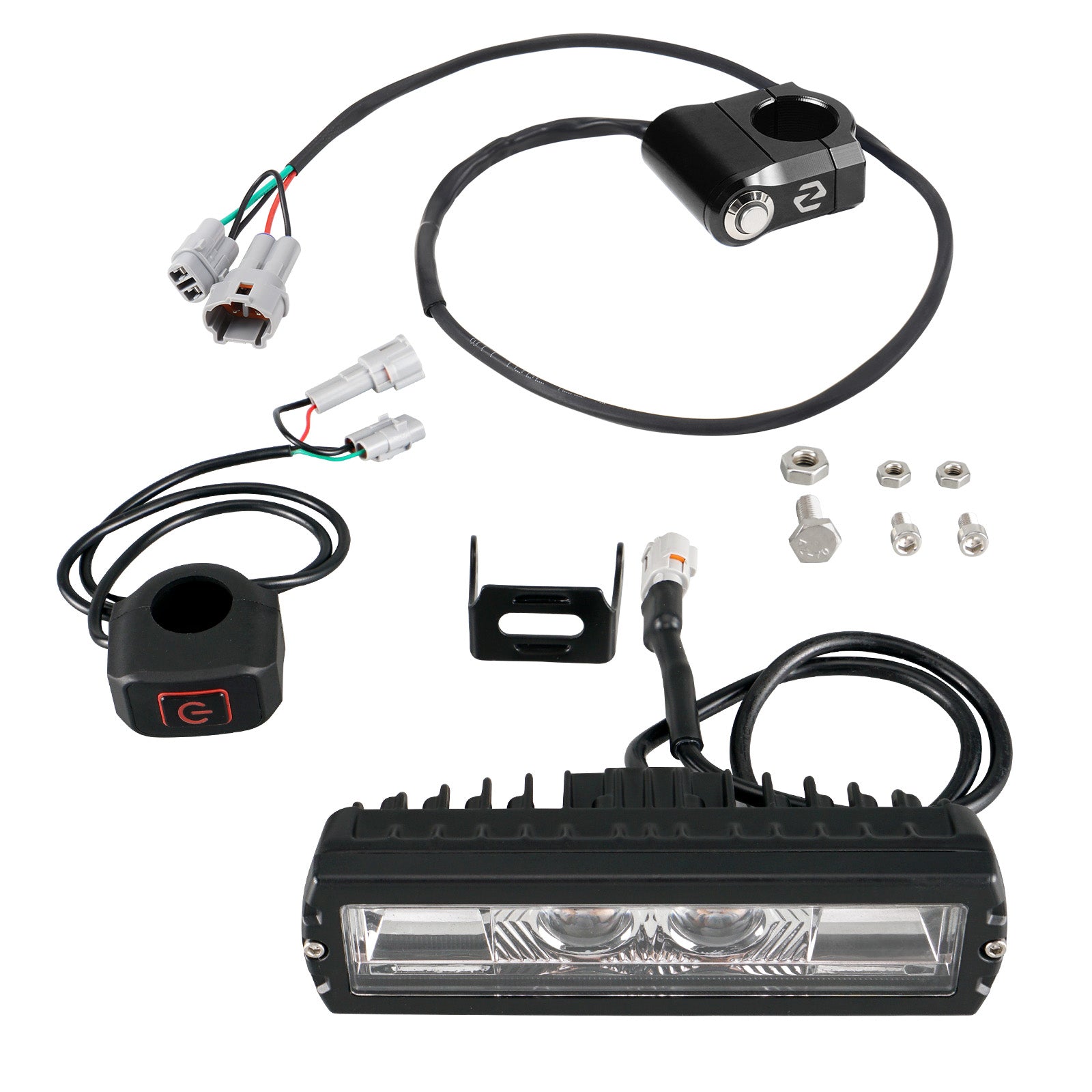 Plug & Play Scheinwerfer + Lichtschalter für Surron Light Bee Segway X160 X260