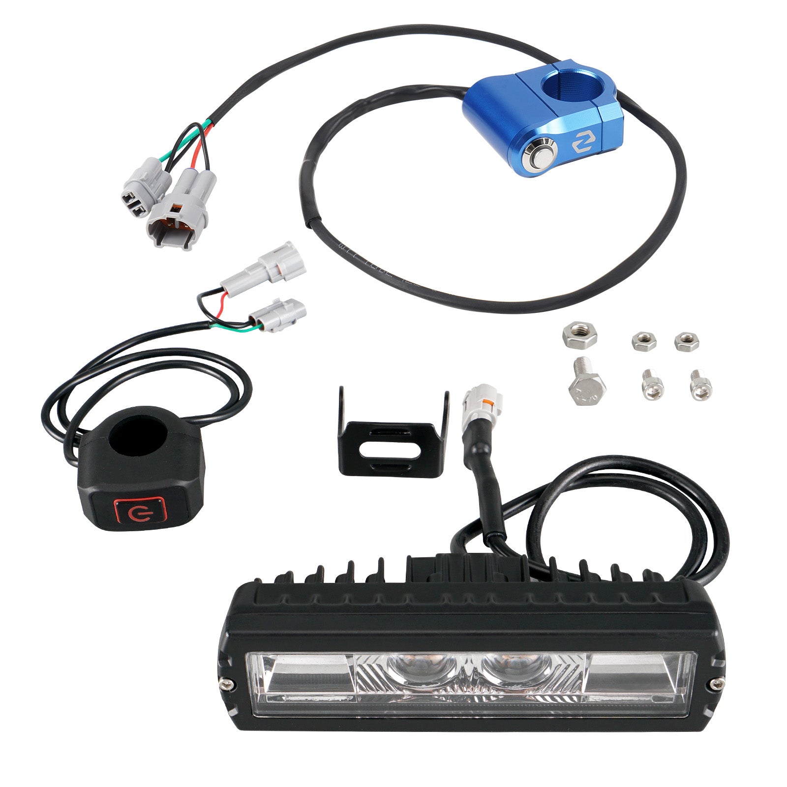 Plug & Play Scheinwerfer + Lichtschalter für Surron Light Bee Segway X160 X260
