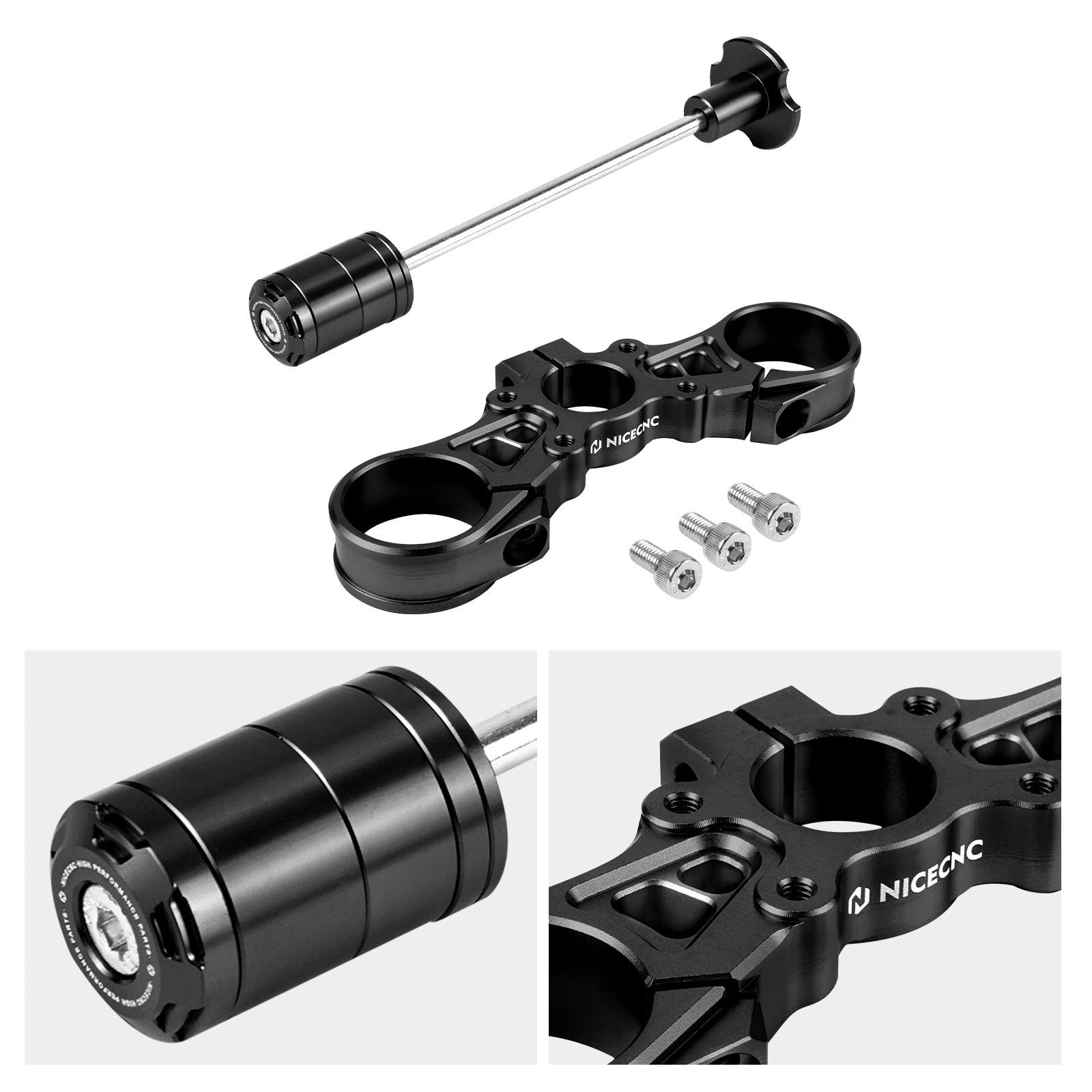 Obere Gabelbrücke, Oberlenker und Vorderradgabel-Aufhängungskern für Surron Light Bee X/S