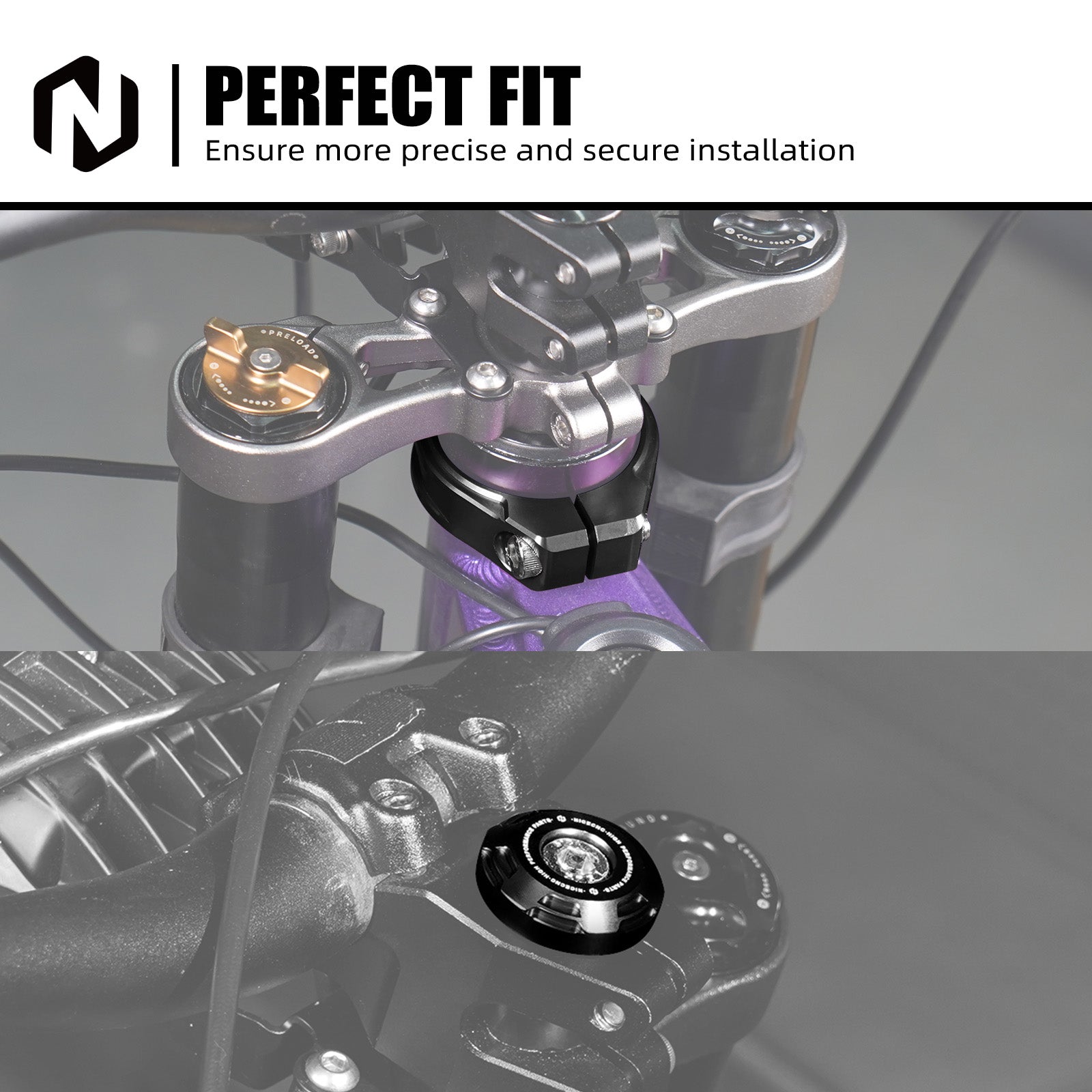 Vorderradgabel Suspension Core & Kopf Rohr Rahmen Klammer Für Surron Licht Bee Segway X160 X260