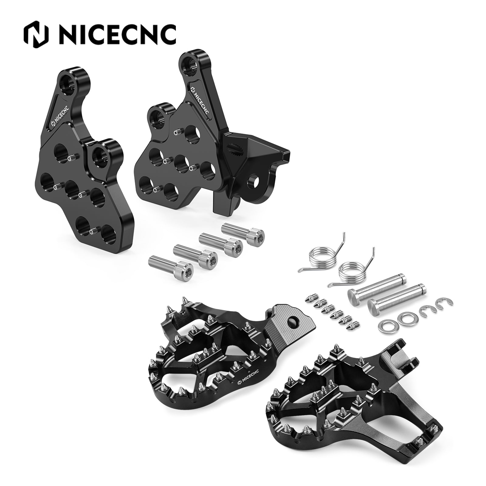 Extender Fußrasten & Halterung Paket Für Surron Light Bee X / S Segway X160 X260 2017-2024