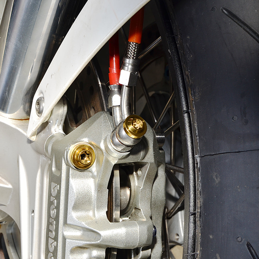 M10 x 1.0 Motorcycle Single/Double Banjo Bolt For Suzuki GSF400 GSF1200 RF900R