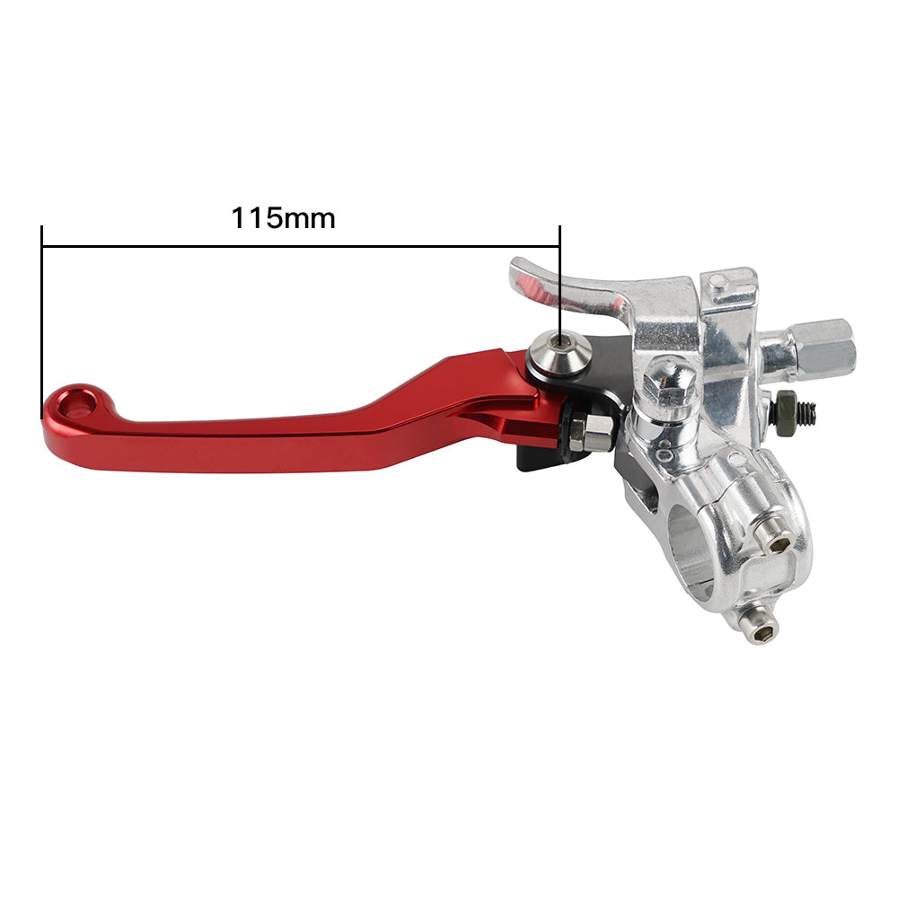 CNC Clutch Lever on Left Handlebar for Honda CRF250R/X 450R/X