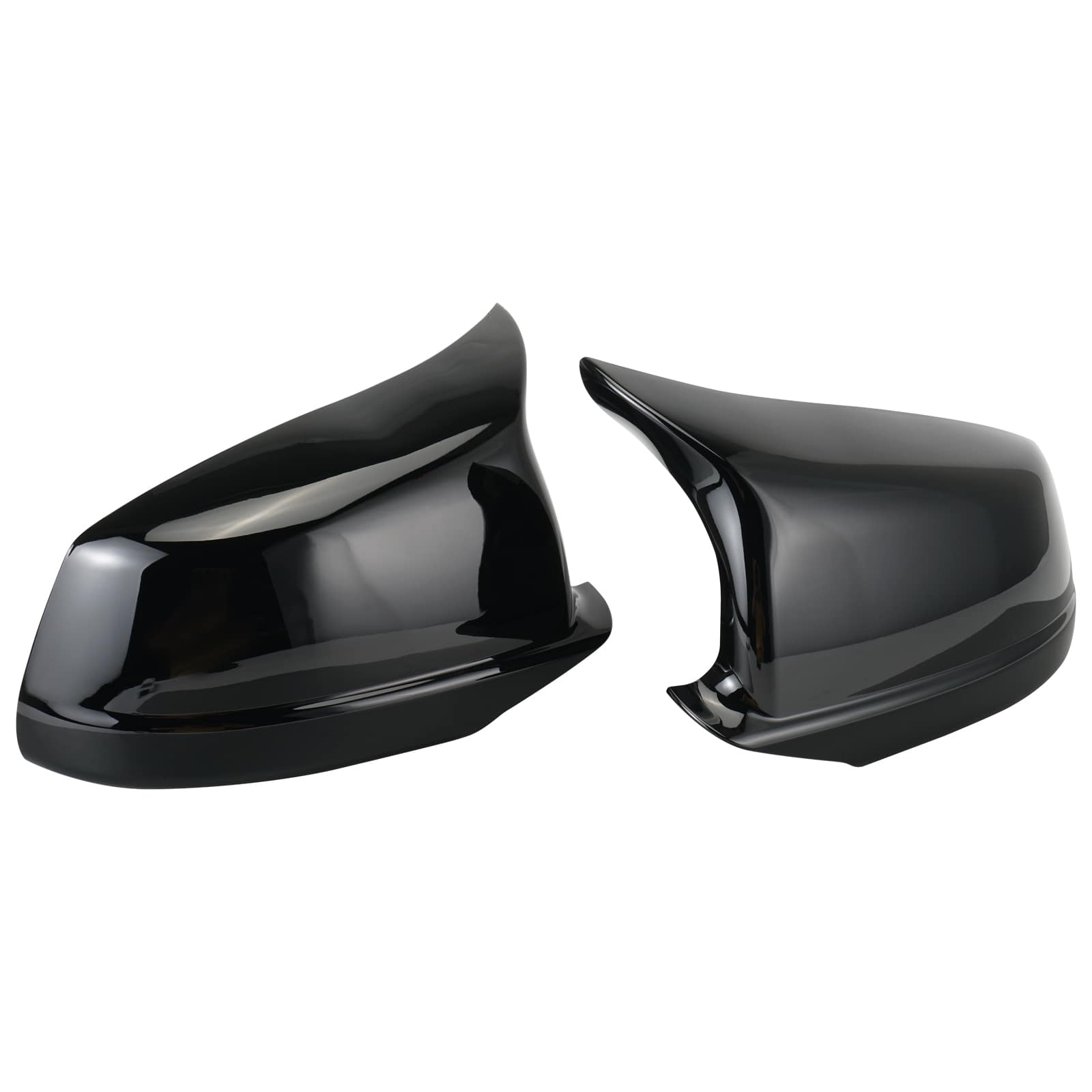 Glänzend Schwarz Spiegelabdeckkappen Gehäuse für BMW F10 F11 Pre-LCI 51167216369