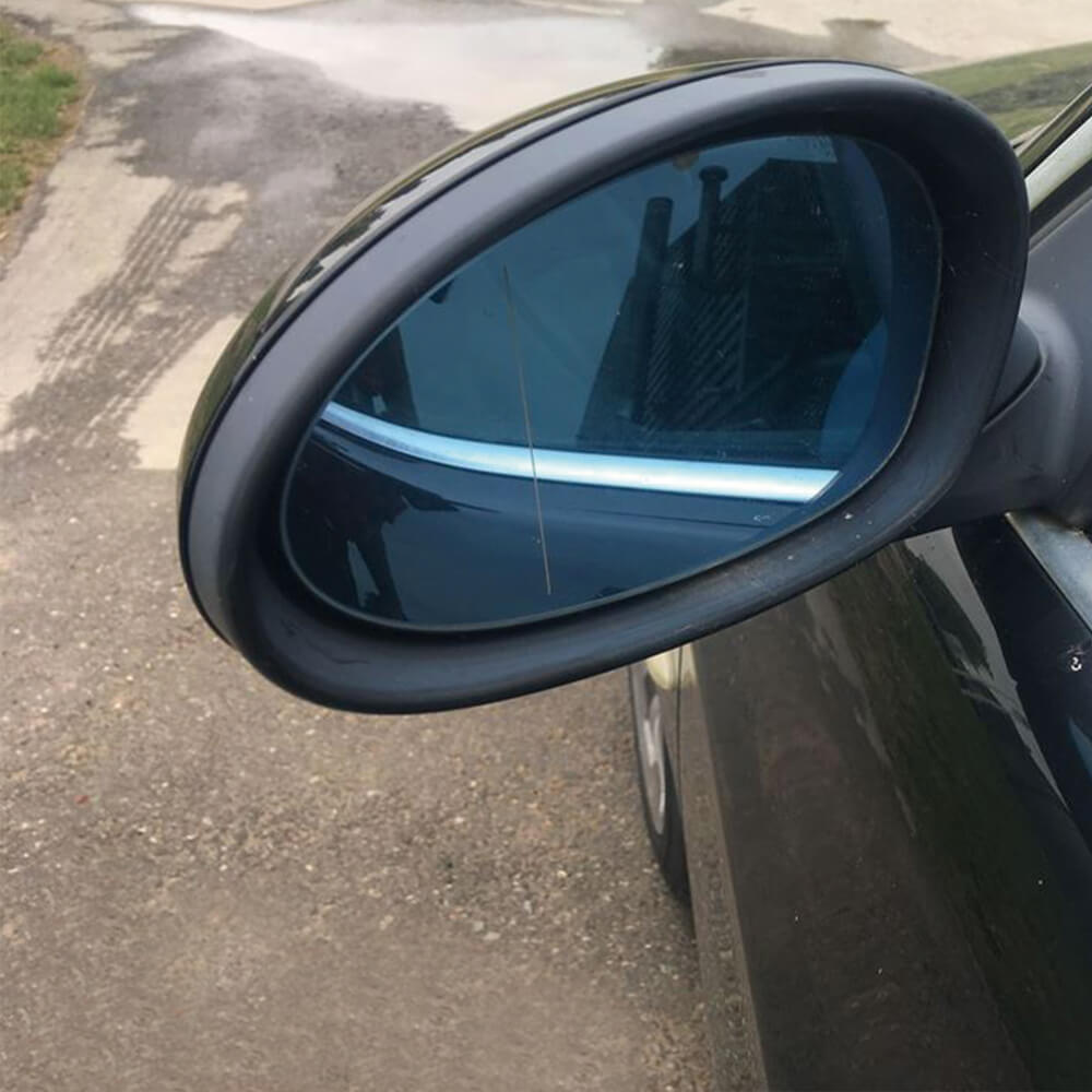 Paar Auto Seite Rückspiegel Flügel Spiegel Gläser Beheizte Blau Getönt Für BMW E90 3 Serie