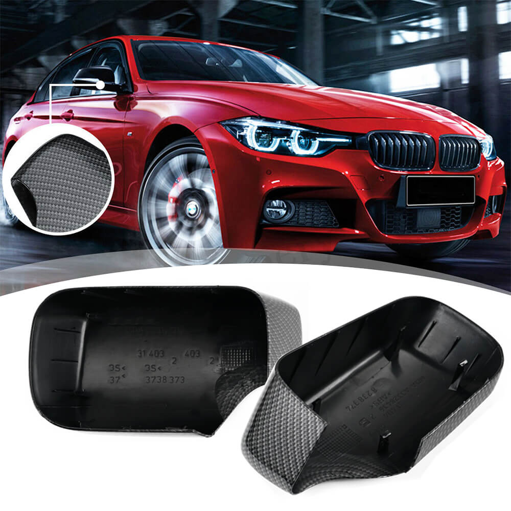 Tür Rückspiegel Carbon Faser Abdeckung Kappe für BMW 325i 540i E46 98-05