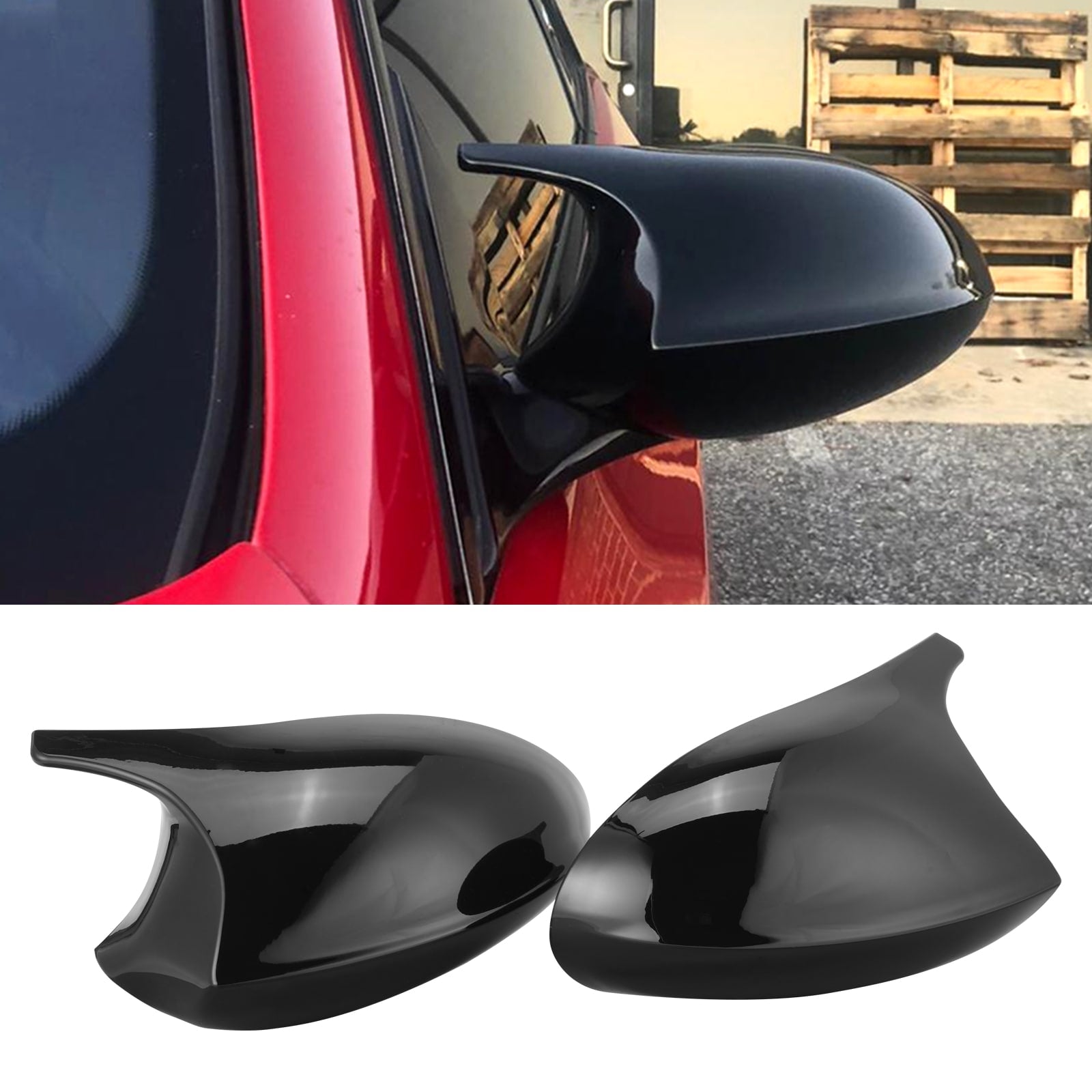 Rückspiegelabdeckung Türwindspiegelkappe für BMW E90 E91 E92 323i 325i 330xi