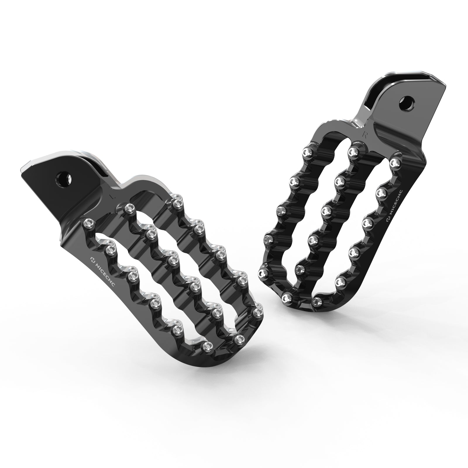 Vergrößerte breite Fußrasten für BMW R1200GS Adventure 2013–2018 R1250GS Adv 2019–2024