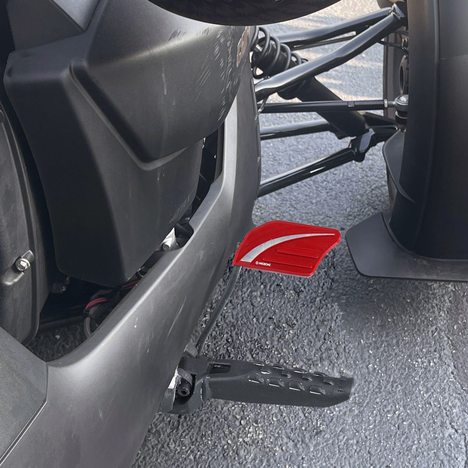 Hinterradbremspedalverlängerung und Öleinfüllschraube für vorderes Differential für Can-Am Ryker 600 900