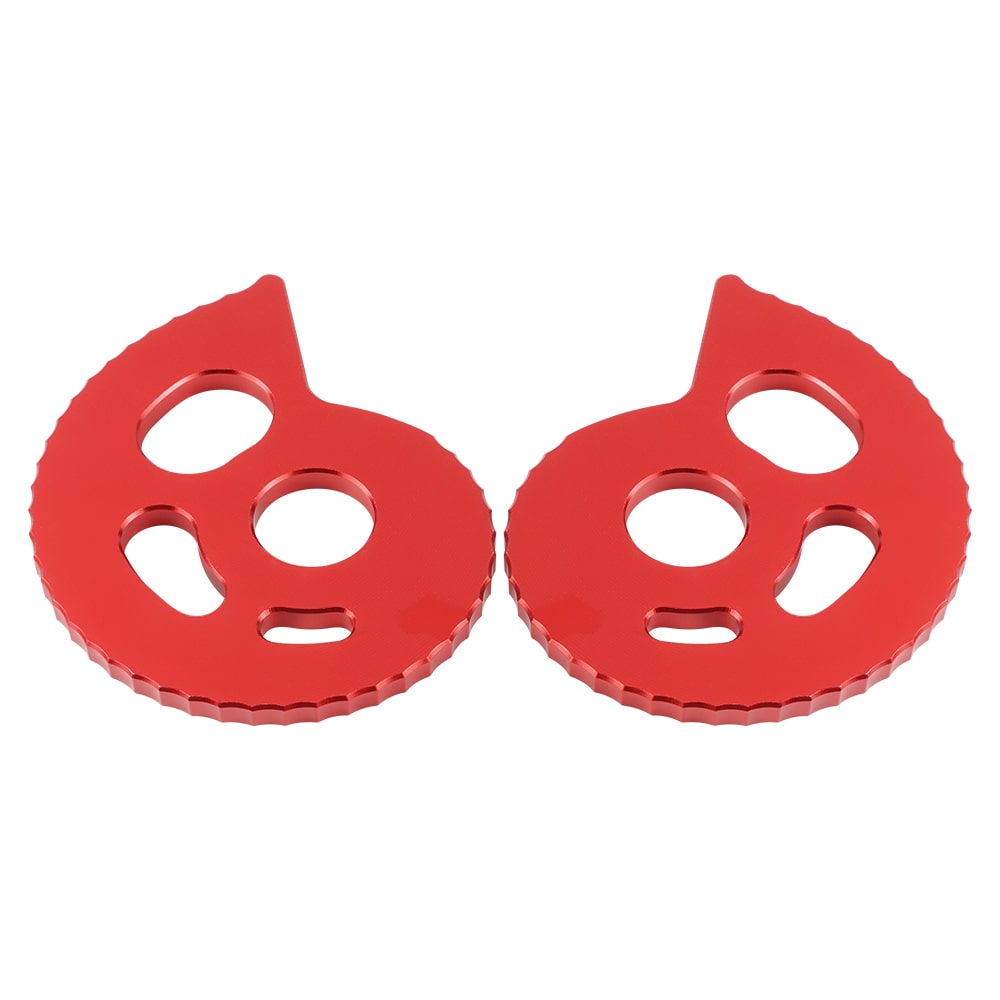 Roter Aluminium-Kettenspanner für Honda XR650L 1993-2024