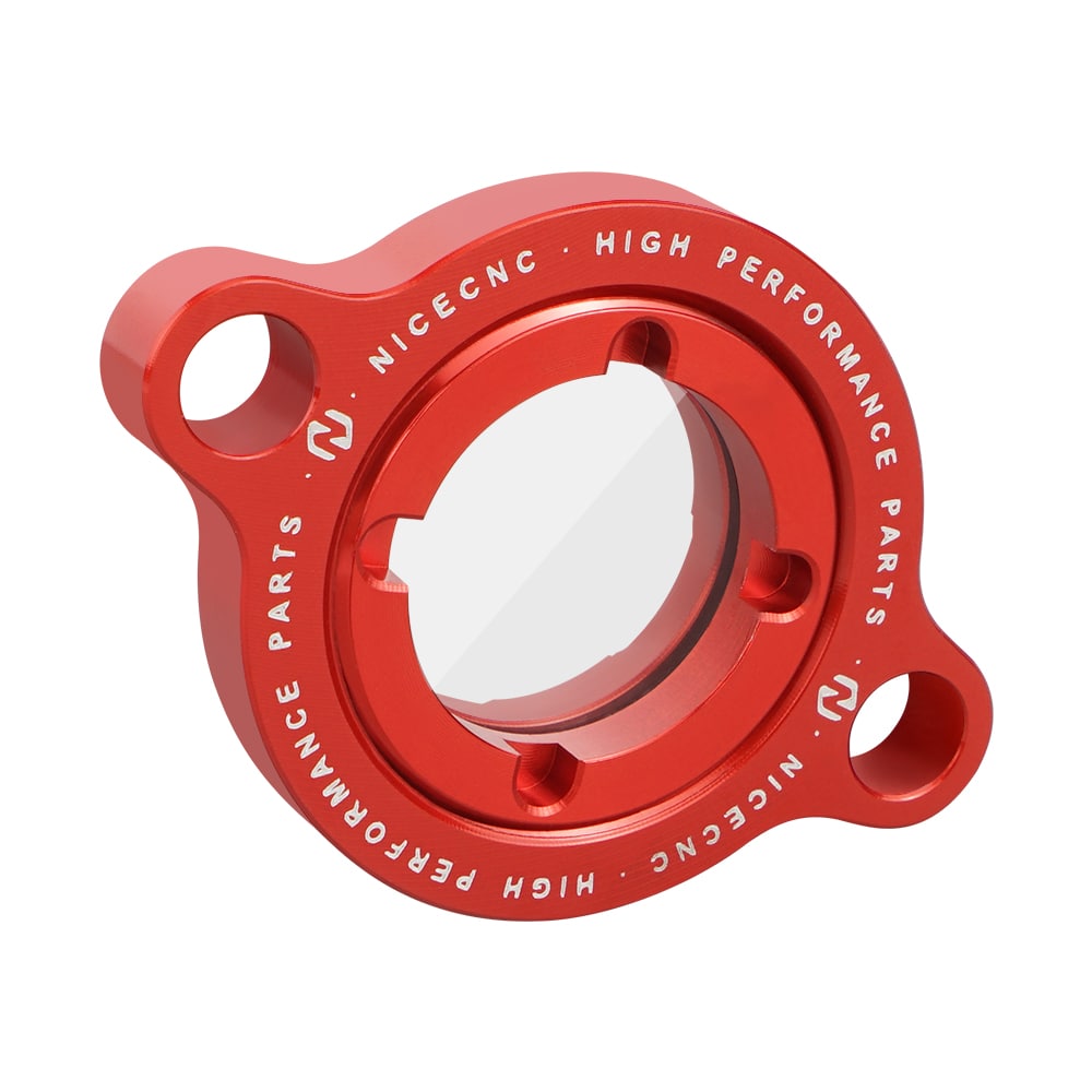 Klare Motorölfilter-Abdeckkappe für Beta RR 350/390/430/480 4T 2015-2024