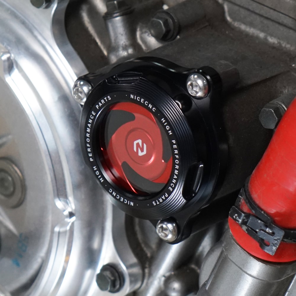 Motorölfilter-Abdeckkappe transparent für SUZUKI DRZ400 2000-2024