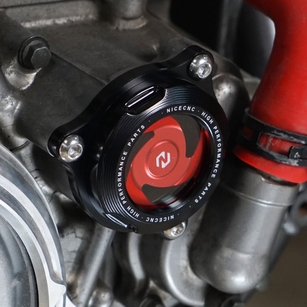 Motorölfilter-Abdeckkappe transparent für SUZUKI DRZ400 2000-2024