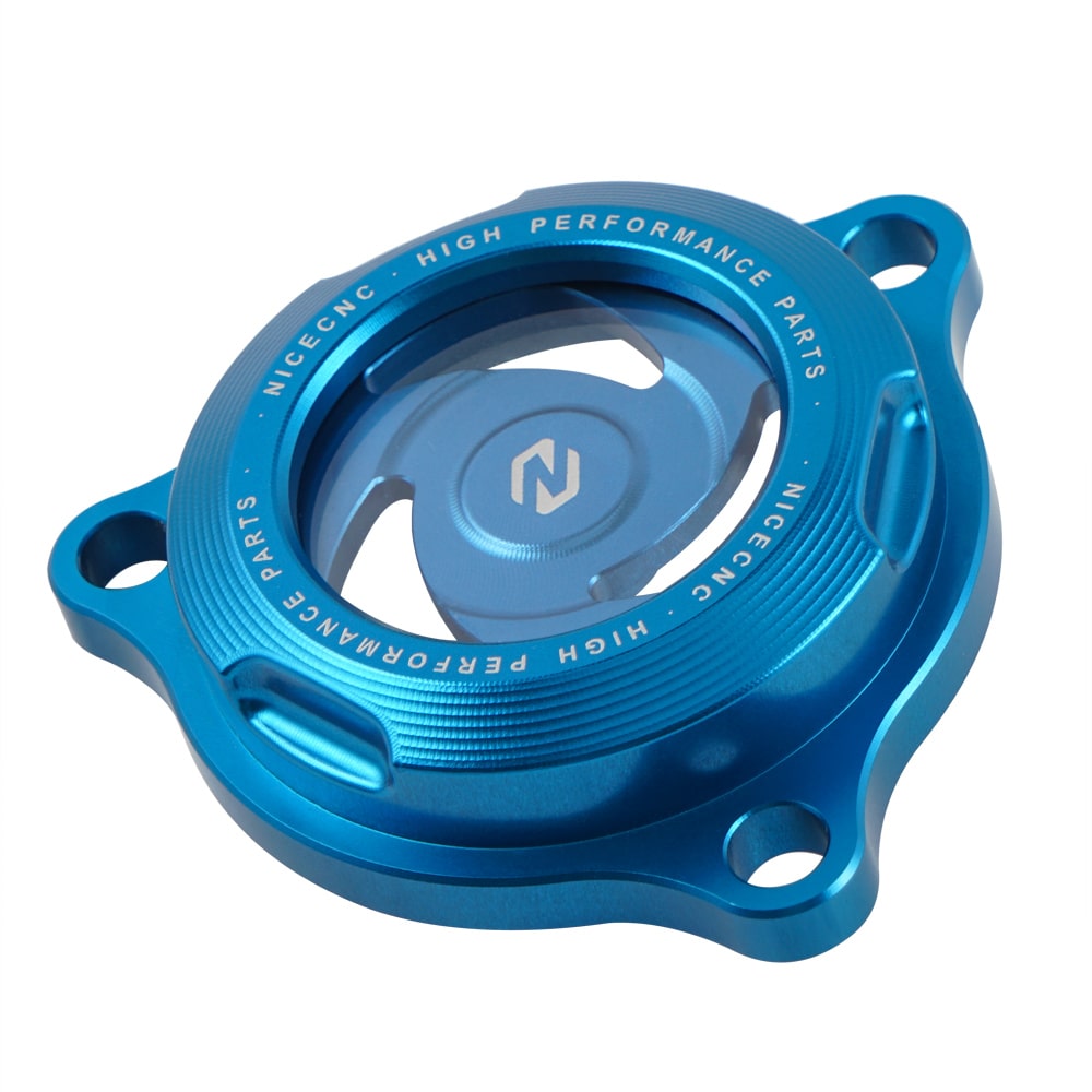 Motorölfilter-Abdeckkappe transparent für SUZUKI DRZ400 2000-2024