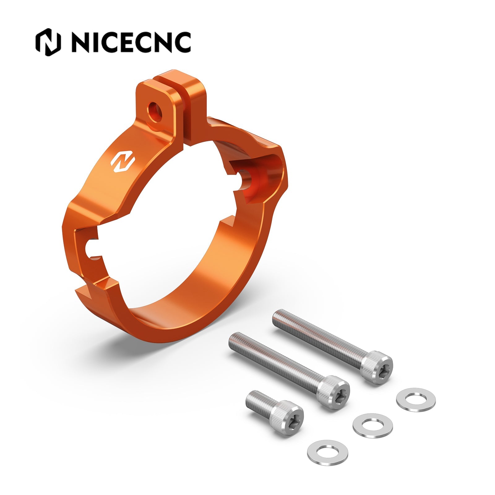 NICECNC Auspuffflansches Guard für KTM 250 300 EXC XCW 2024 XC SX 2023-2024