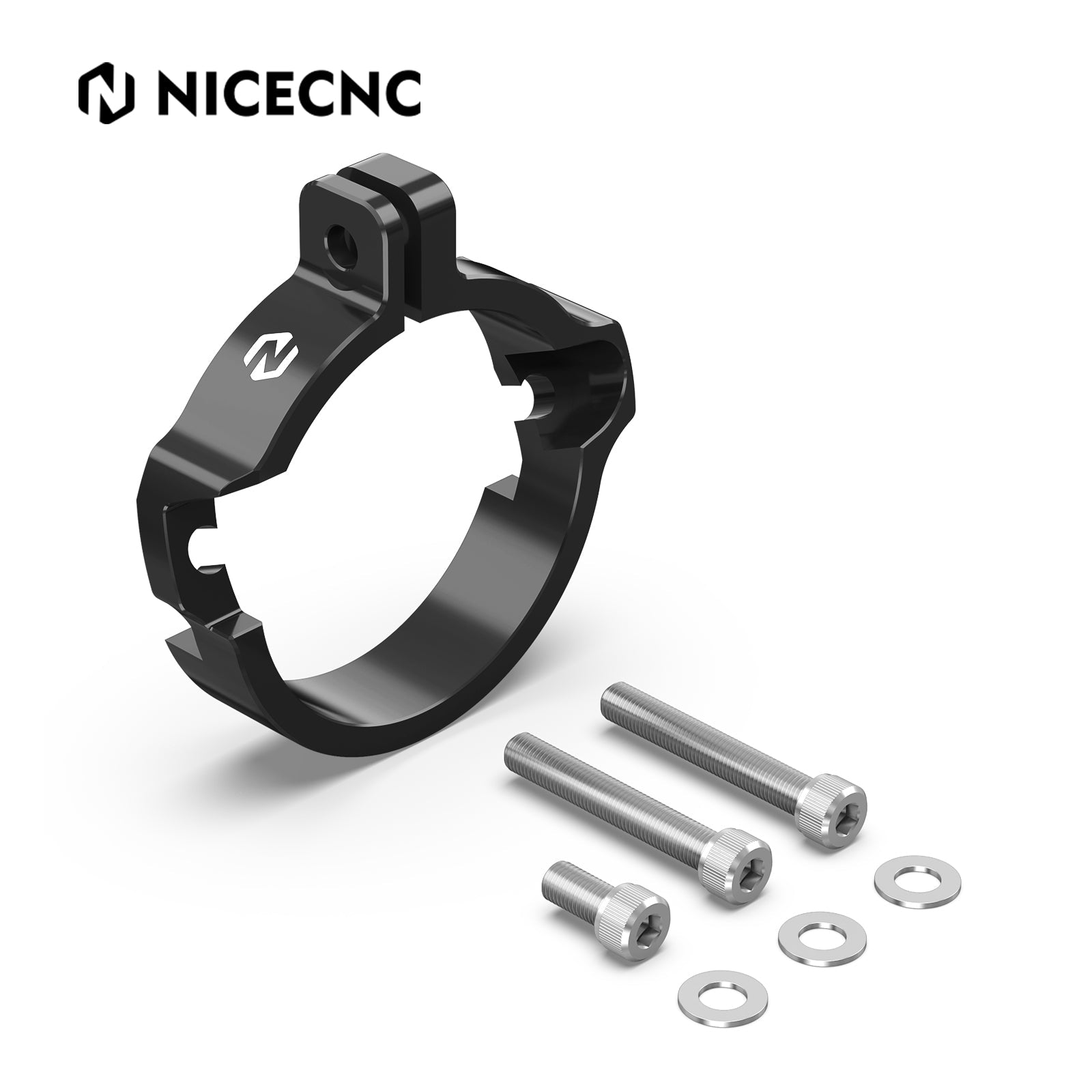 NICECNC Auspuffflansches Guard für KTM 250 300 EXC XCW 2024 XC SX 2023-2024