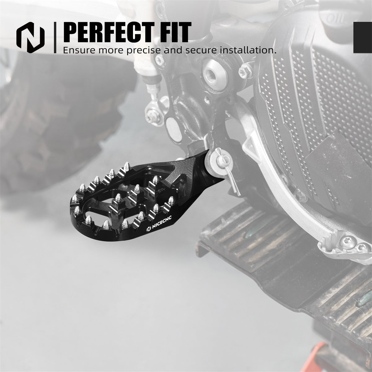 Geschmiedete Fußrasten für KTM 350 500 EXC-F 2024