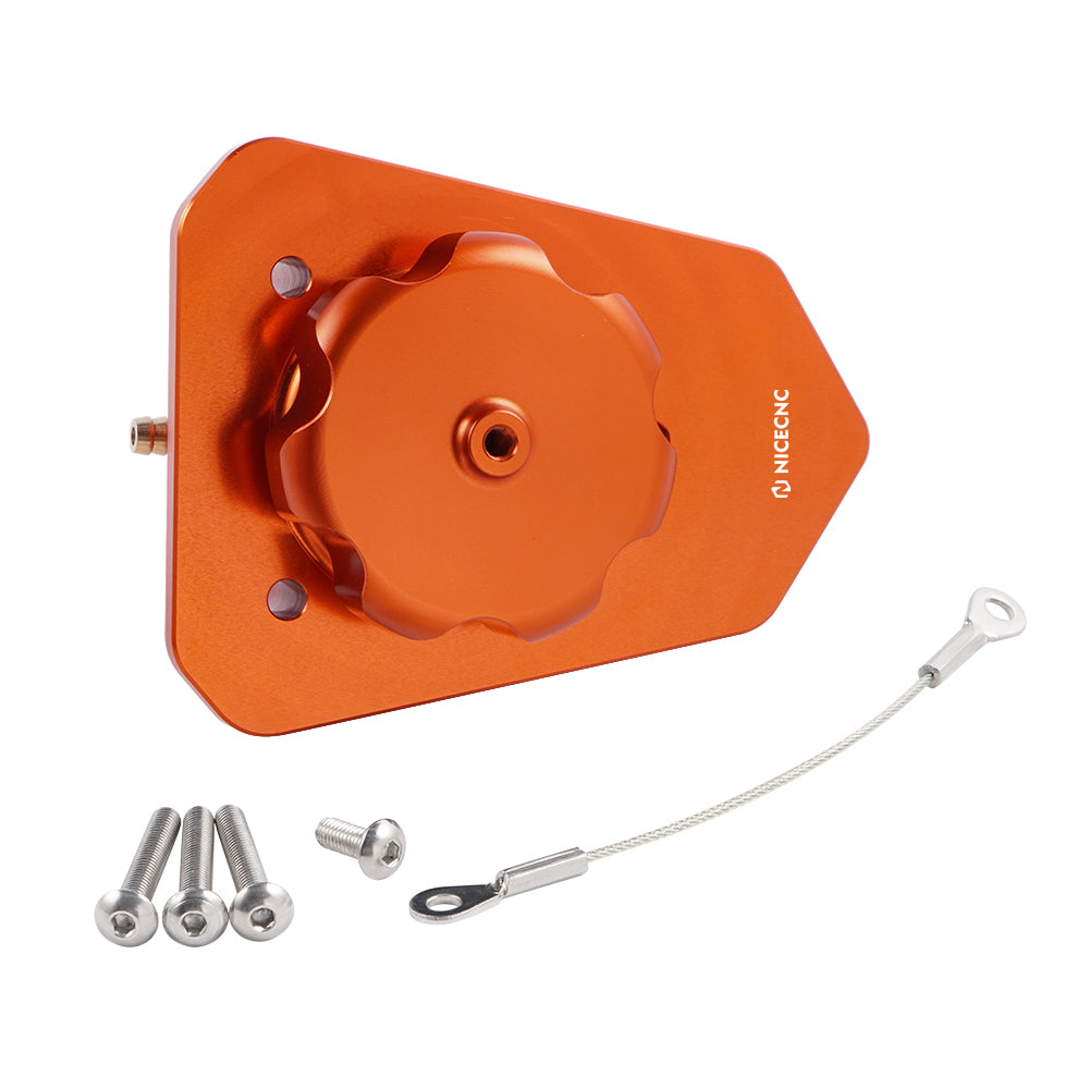 Hohe Kraftstoff Füllstoff Neck Gas Tank Cap Kit Für KTM 690 Enduro SMC R 2019-2024