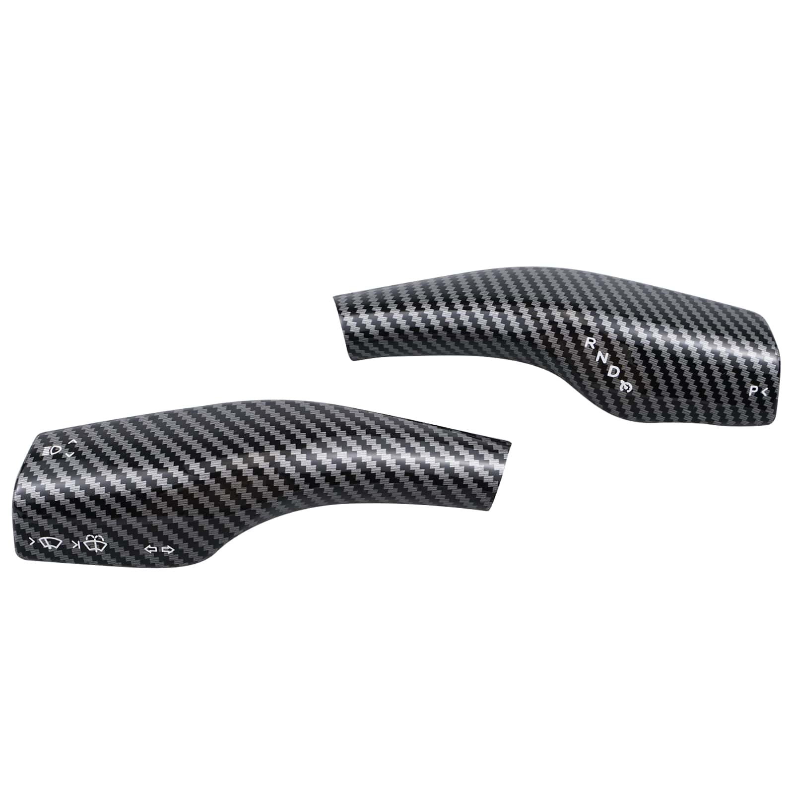 Satz Für Tesla Model 3 2017 2018 2019-2022 Lenkrad Schalthebel Abdeckung Trim