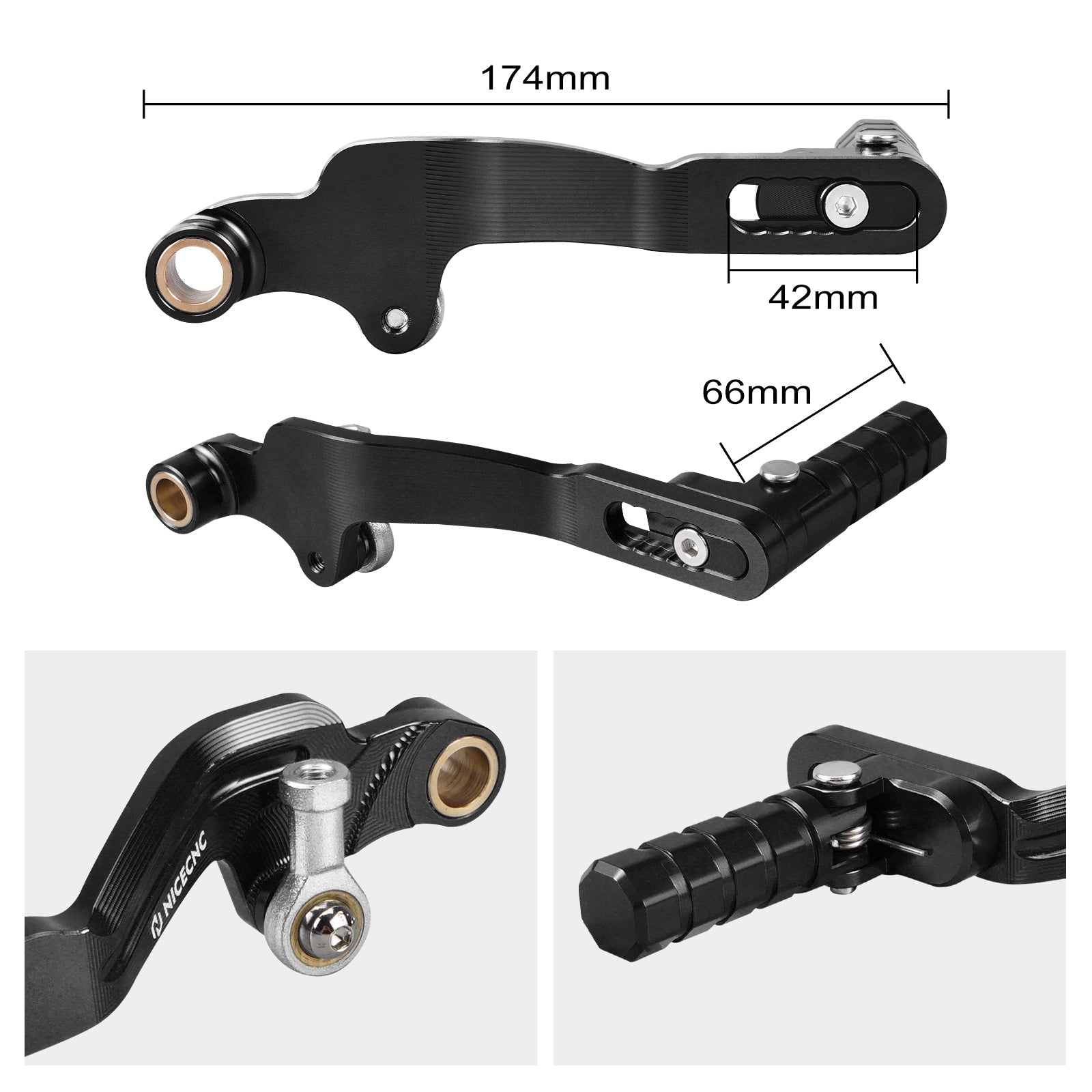 Schalthebel Für Yamaha Tenere 700/XTZ 700 2019-2024