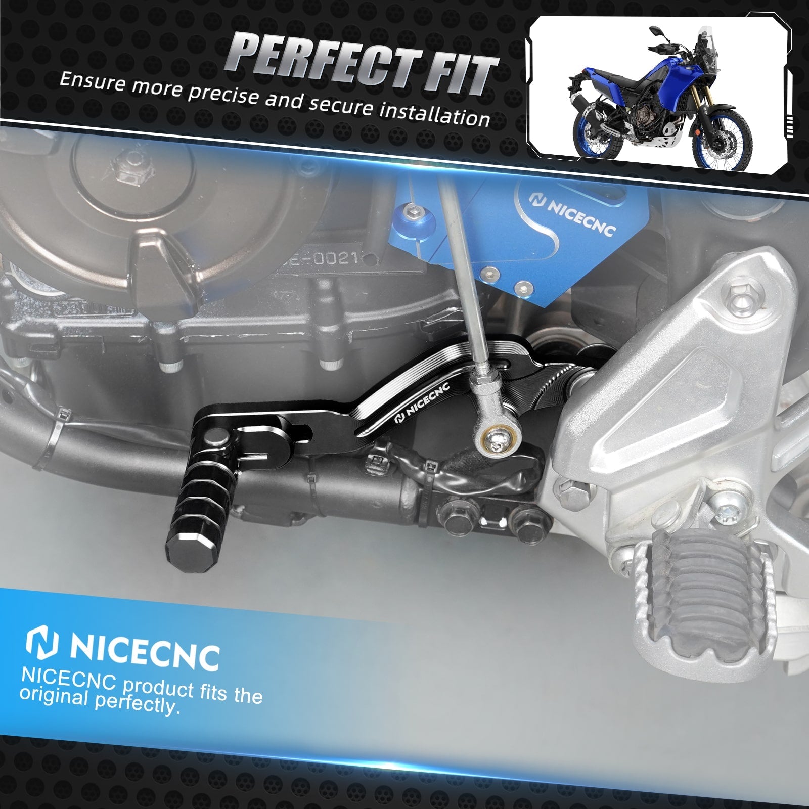 Schalthebel Für Yamaha Tenere 700/XTZ 700 2019-2024