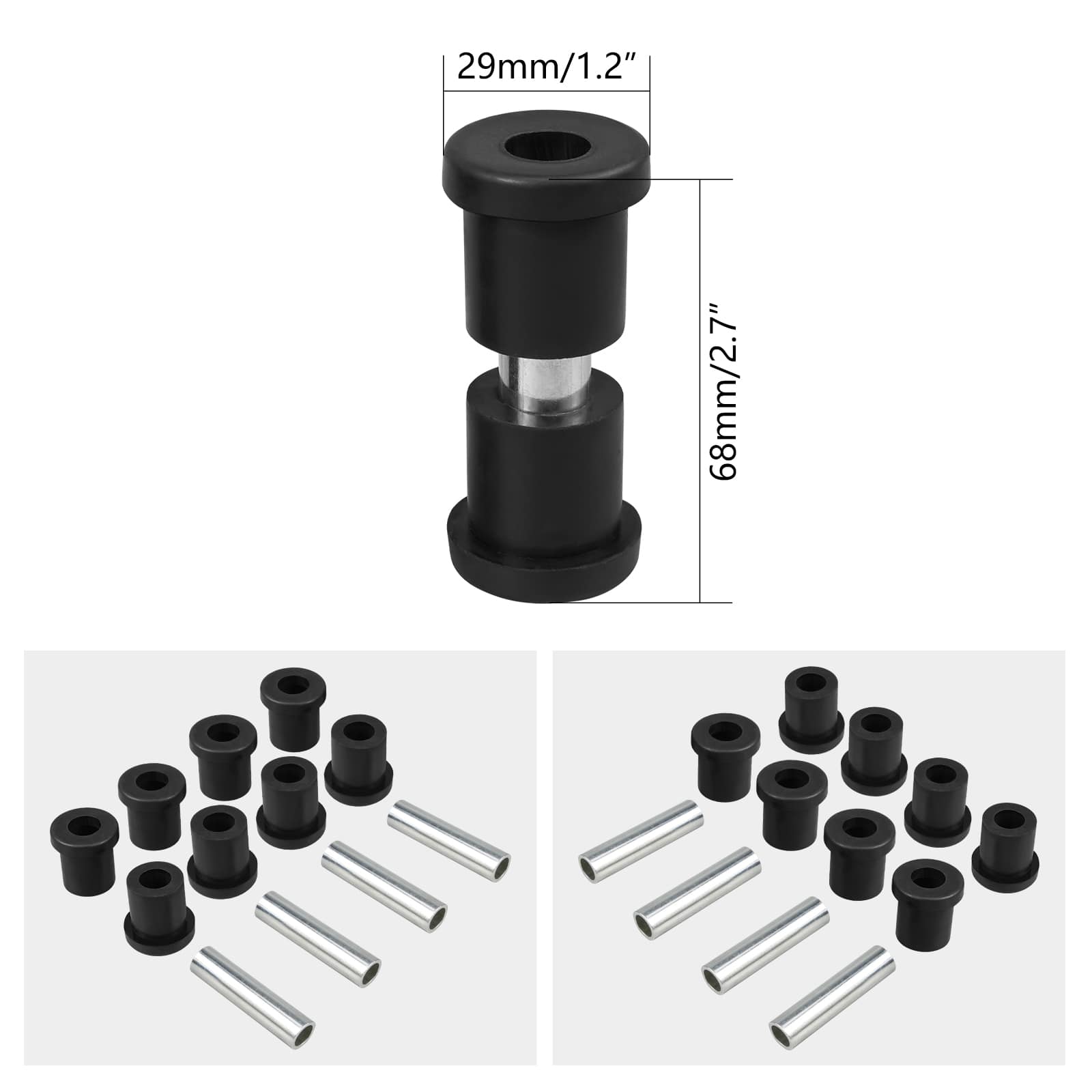Hinten Blattfeder Buchse Hülse Kit Für Golf Warenkorb Gas Elektrische 70289G02 70291G01