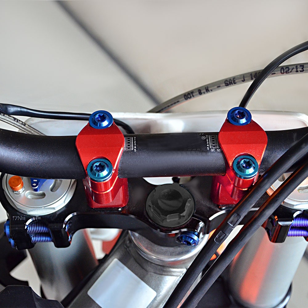 52mm Lenkererhöhung Lenkerbefestigung Lenker 28mm Für KTM SX SX-F XC 125-530cc