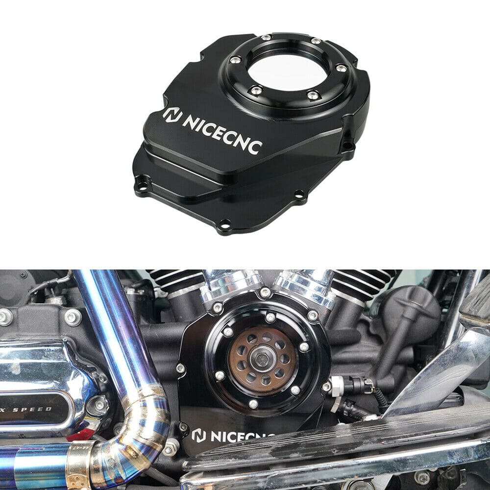 Verbesserte M8 Transparent Nockenwelle Cam Abdeckung Für Harley Breakout Fat Bob Fat Boy Low Rider