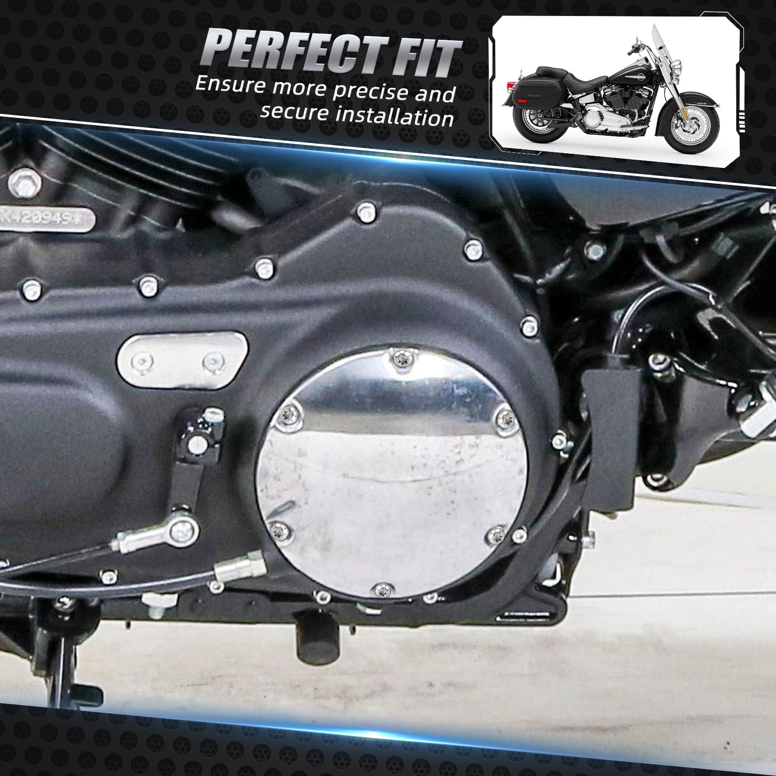 Titanium Derby Deckel Kupplungsdeckel Schrauben für Harley Sportster 1200 Iron 883 Forty Eight
