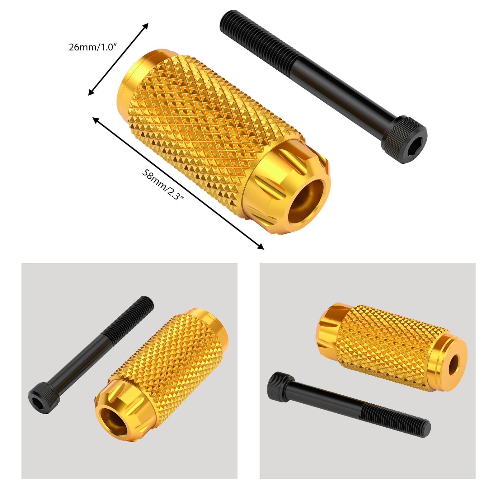 Schaltpedalauflage Shift Tip Peg Für Harley Road King Street Glide Sportster 1200 883