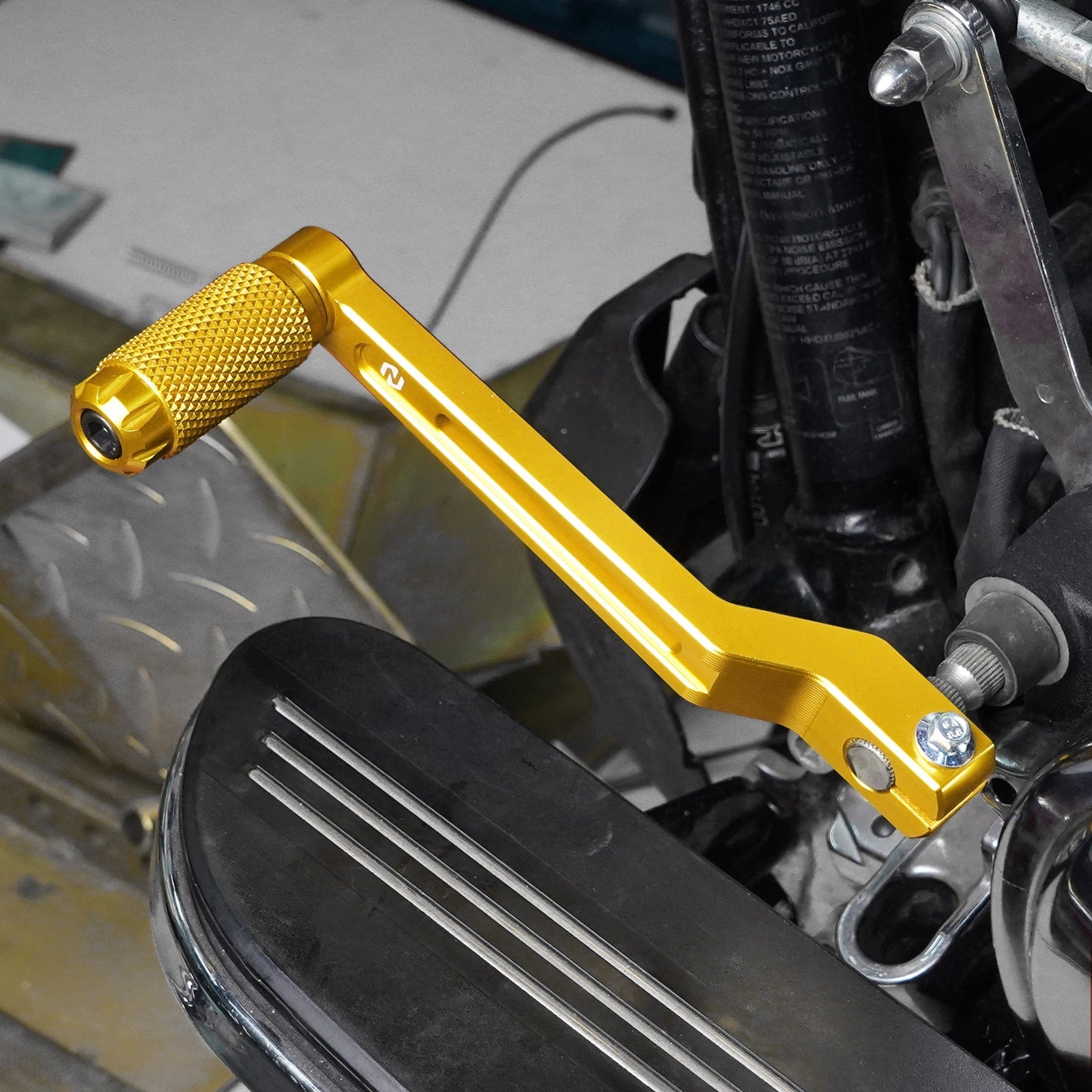 Schaltpedalauflage Shift Tip Peg Für Harley Road King Street Glide Sportster 1200 883