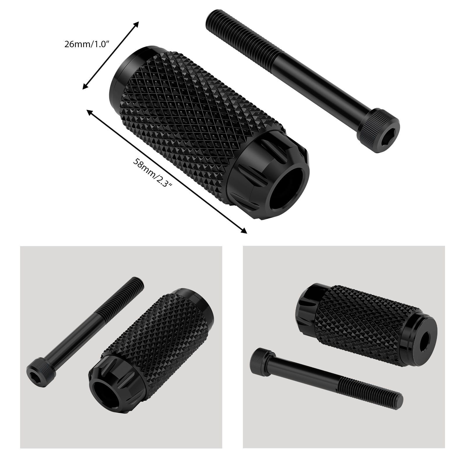 Schaltpedalauflage Shift Tip Peg Für Harley Road King Street Glide Sportster 1200 883