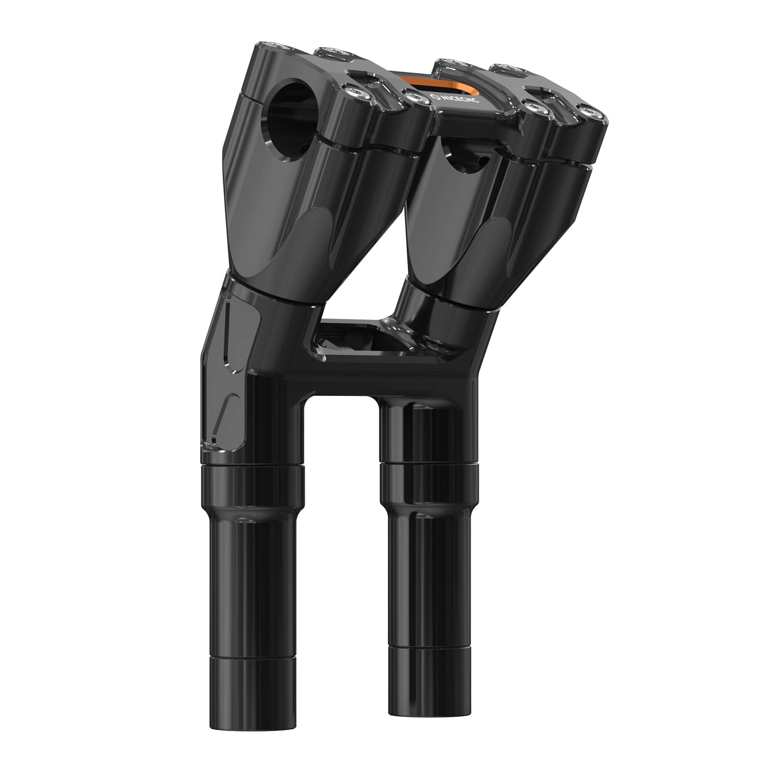 Modularer Kickback-isolierter Griff Barris 8"/ 7"/6"/5" nach hinten 1,5" für Harley Davidson