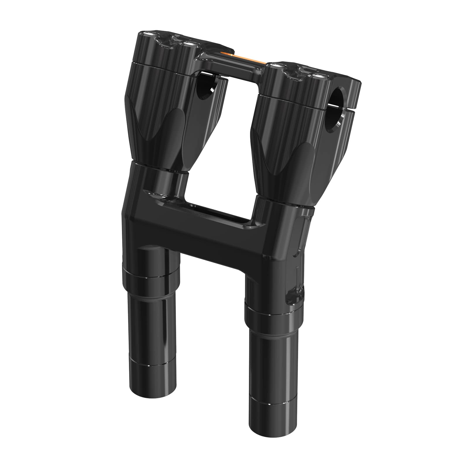 Modularer Kickback-isolierter Griff Barris 8"/ 7"/6"/5" nach hinten 1,5" für Harley Davidson