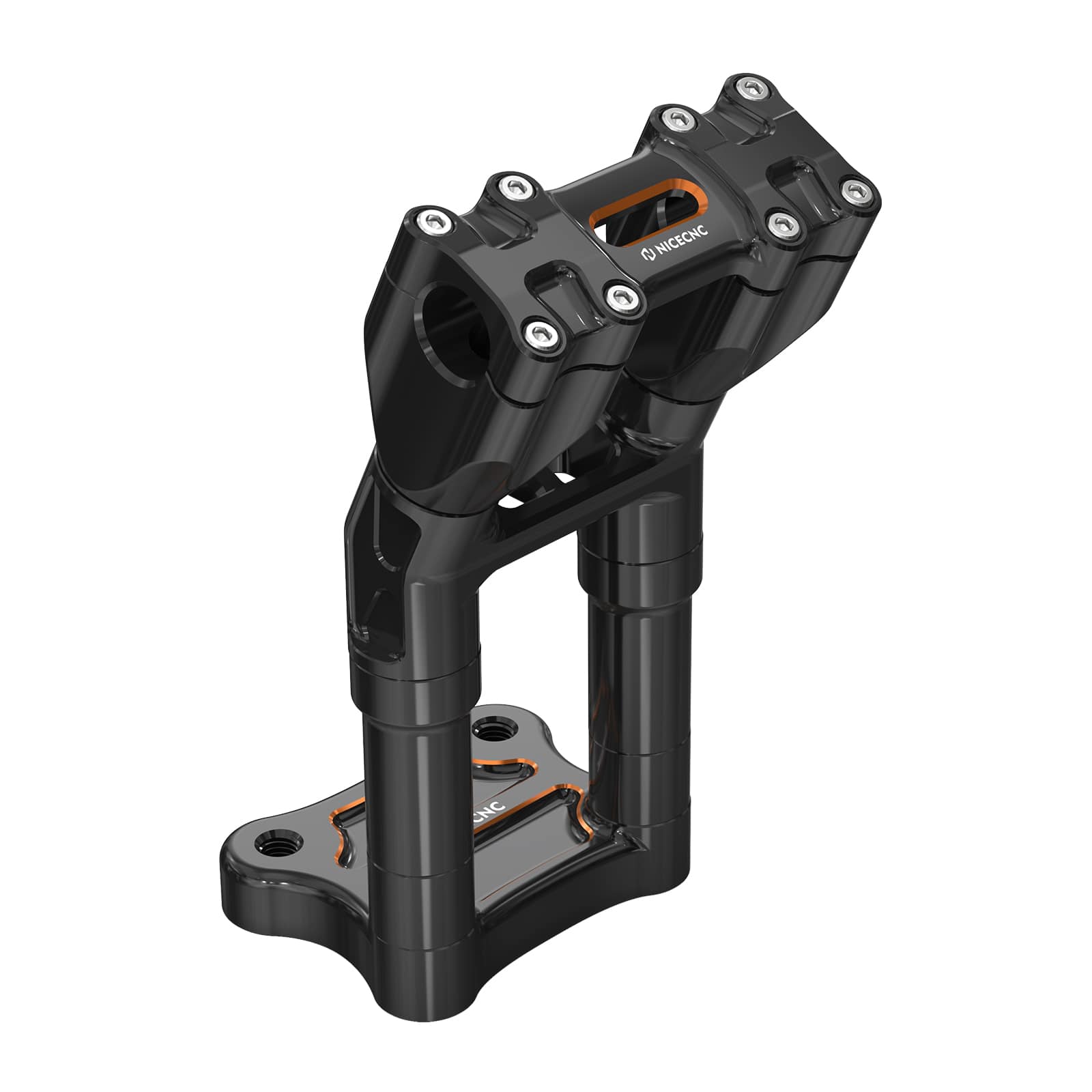 Modulare Kickback-Riser Für Harley Tri Electra Street Glide 1" Lenker