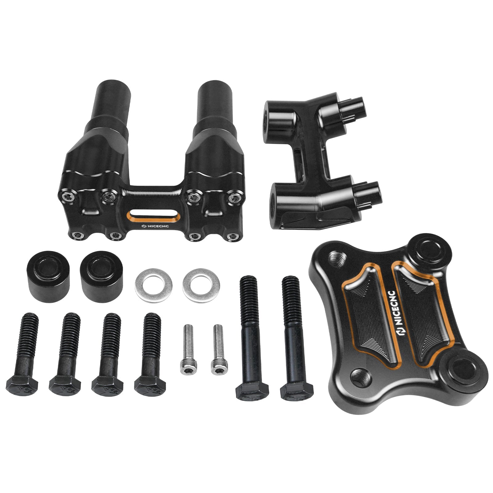 Modulare Kickback-Riser Für Harley Tri Electra Street Glide 1" Lenker