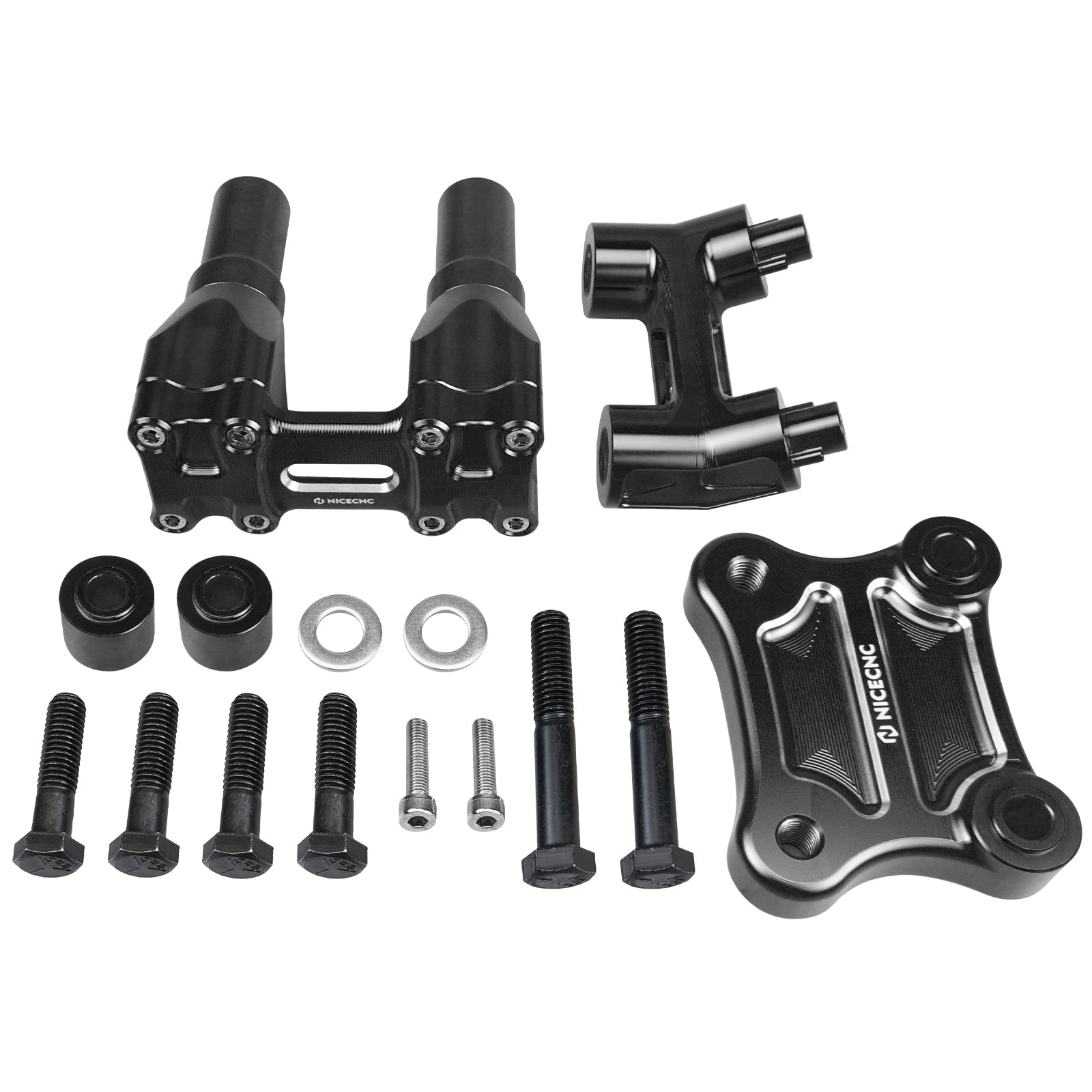 Modulare Kickback-Riser Für Harley Tri Electra Street Glide 1" Lenker