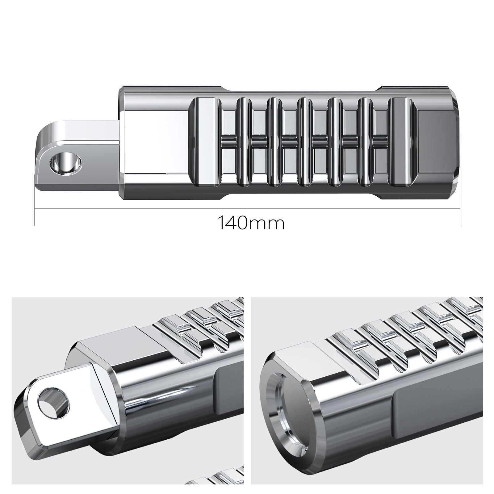 Paar Fußrasten Fahrer Fußraste für Harley Sportster 1200 Iron 883 XL Roadster