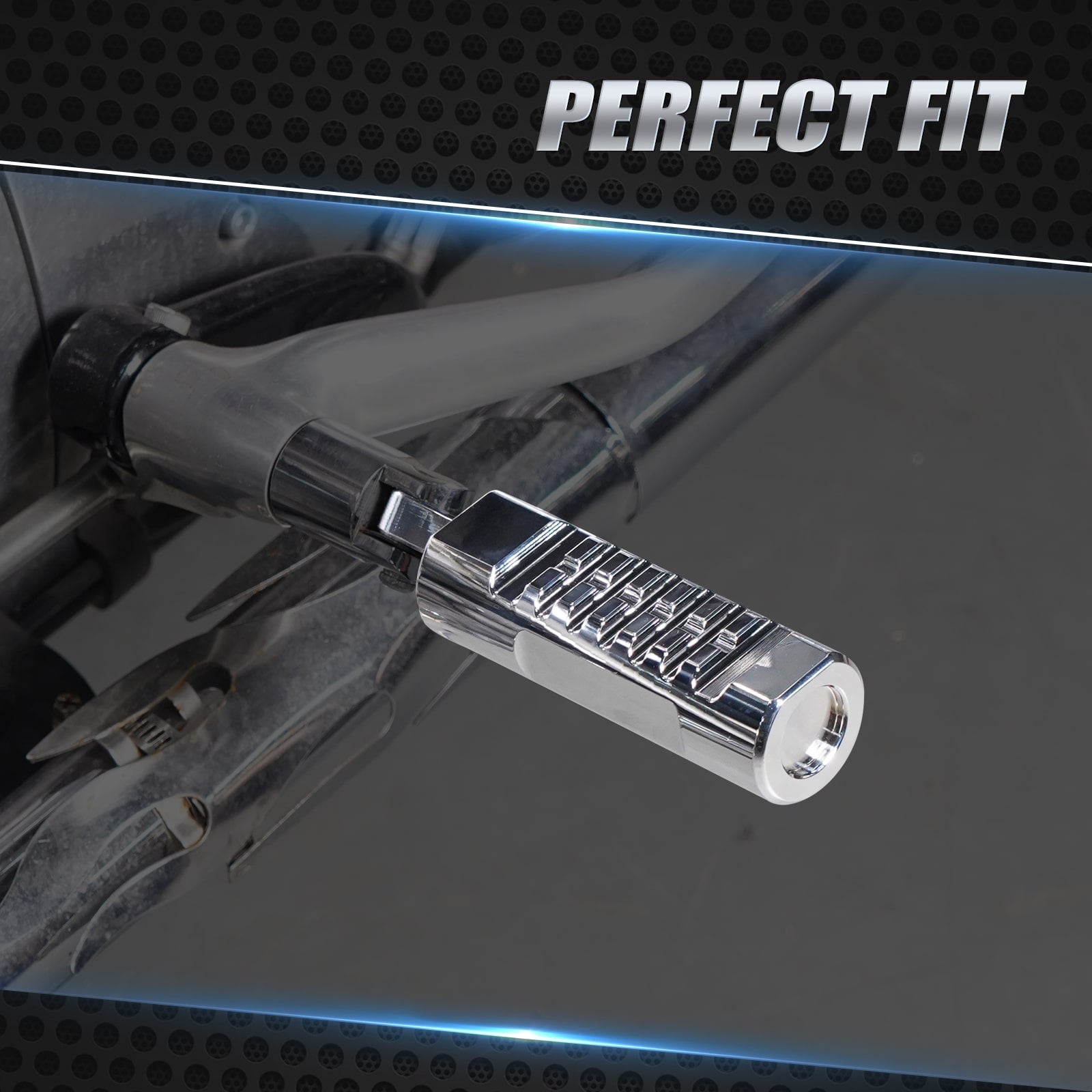 Paar Fußrasten Fahrer Fußraste für Harley Sportster 1200 Iron 883 XL Roadster