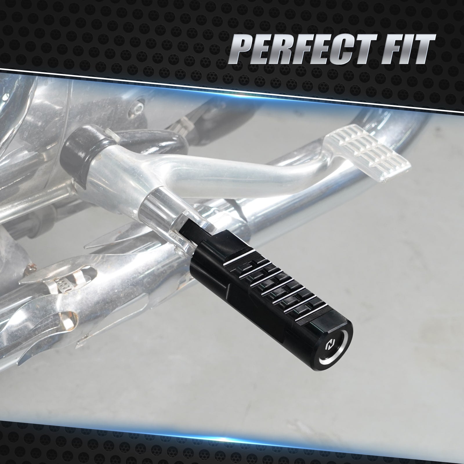 Paar Fußrasten Fahrer Fußraste für Harley Sportster 1200 Iron 883 XL Roadster