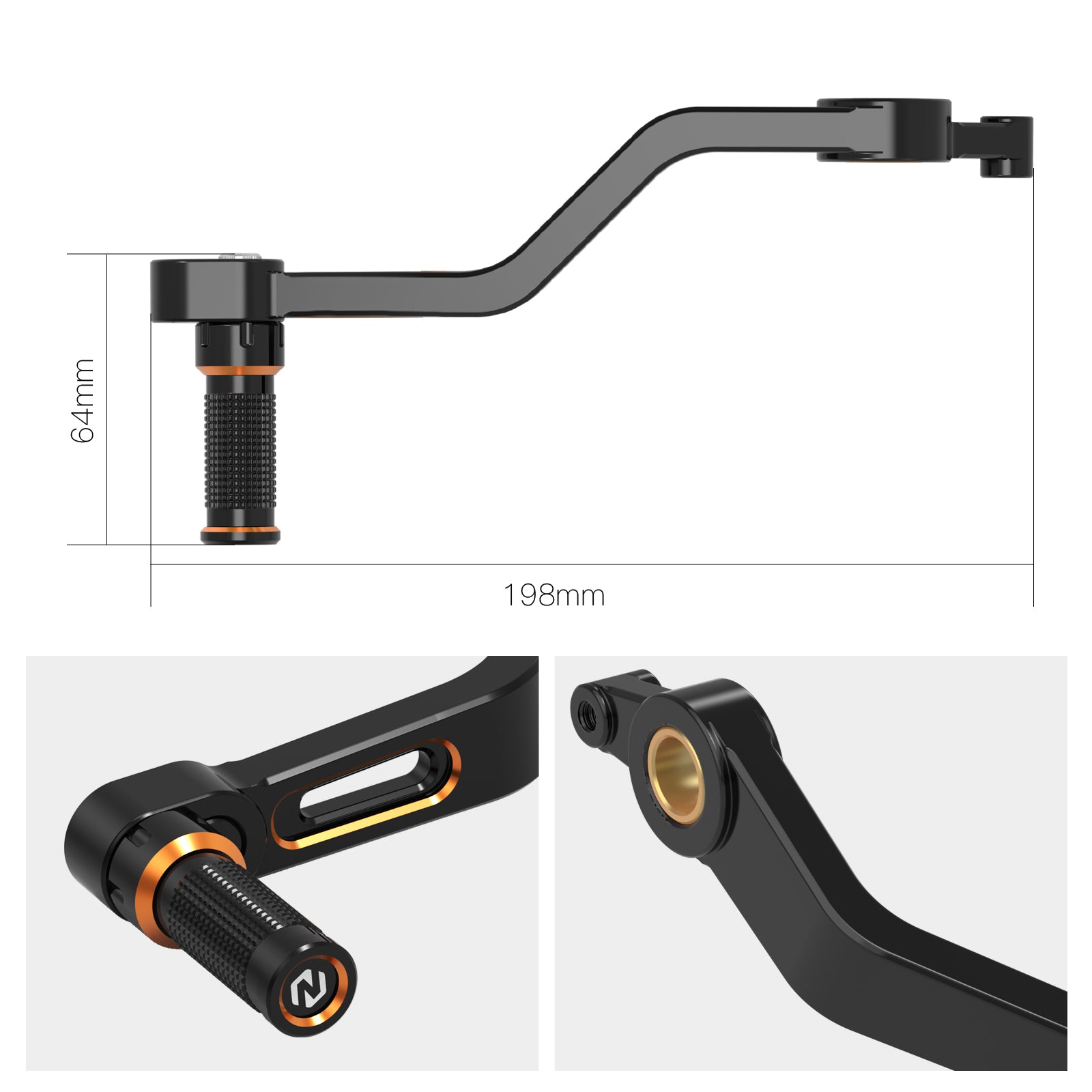 Schalthebel Schaltrasten für Harley Sportster S RH1250S 2021-2024