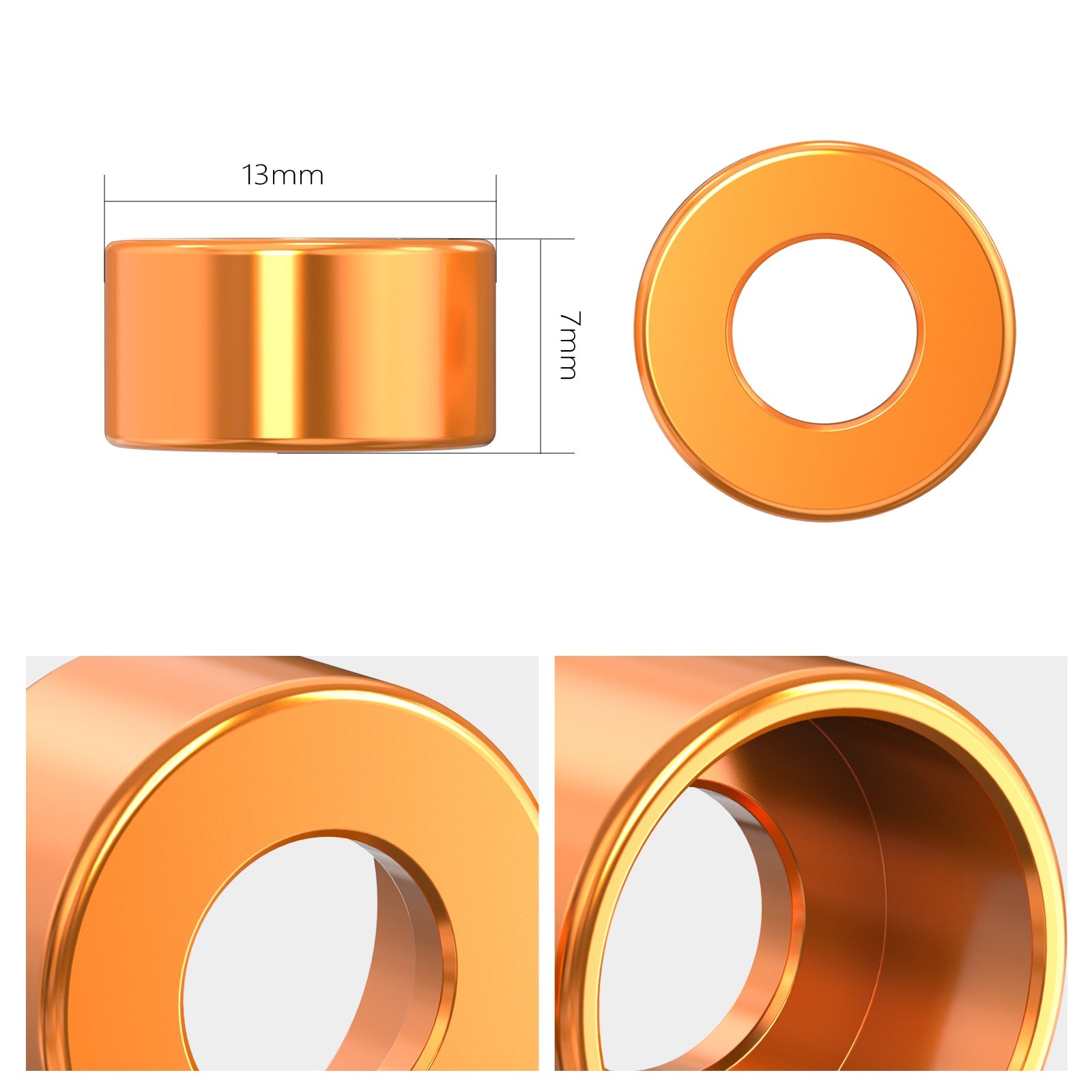 Metallic Primäre Motor Abdeckung Schrauben Trim Ringe Für Harley Sportster S Pan Amerika