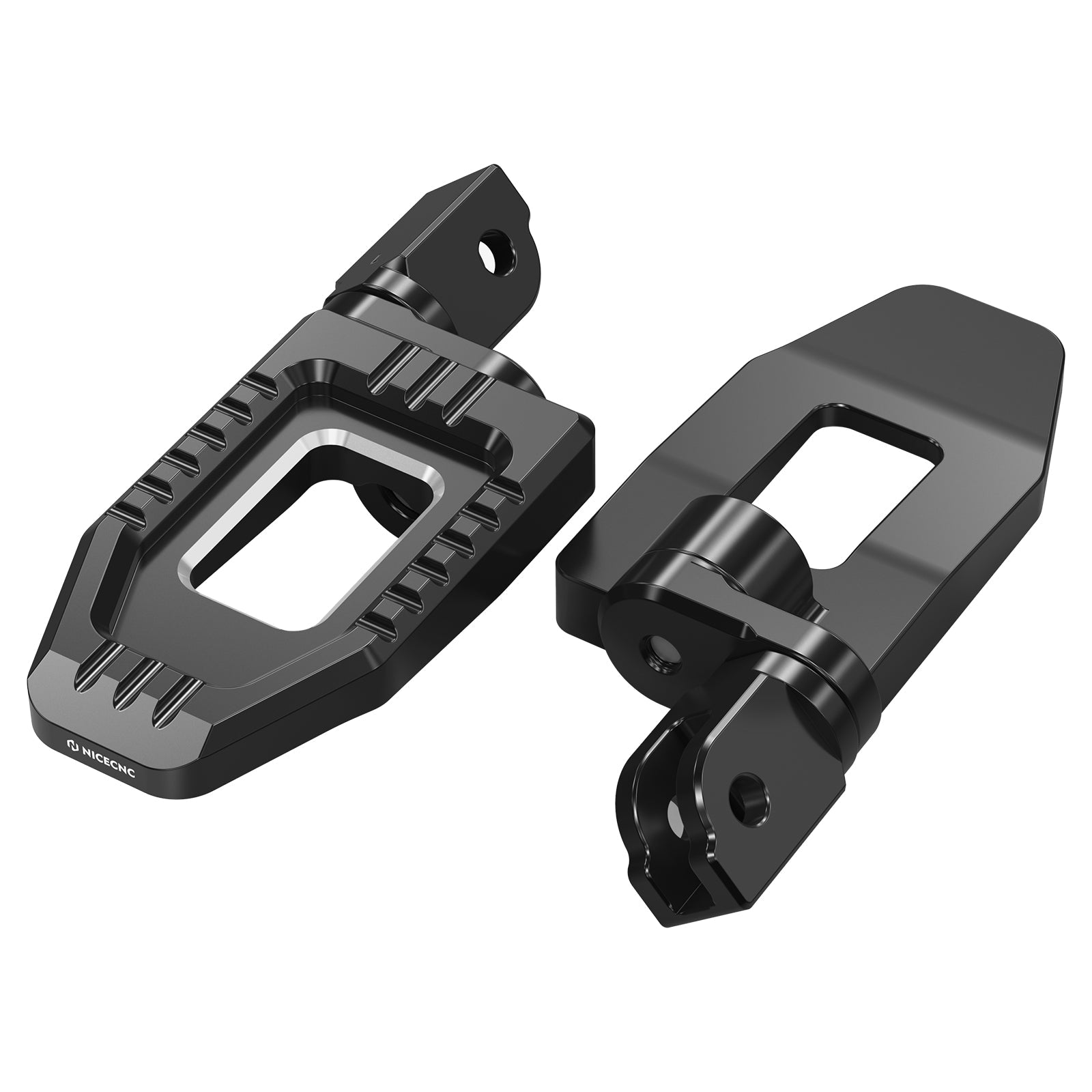 Verstellbare größere Fahrerfußrasten für Harley Street Bob Low Rider Softail Sportster S